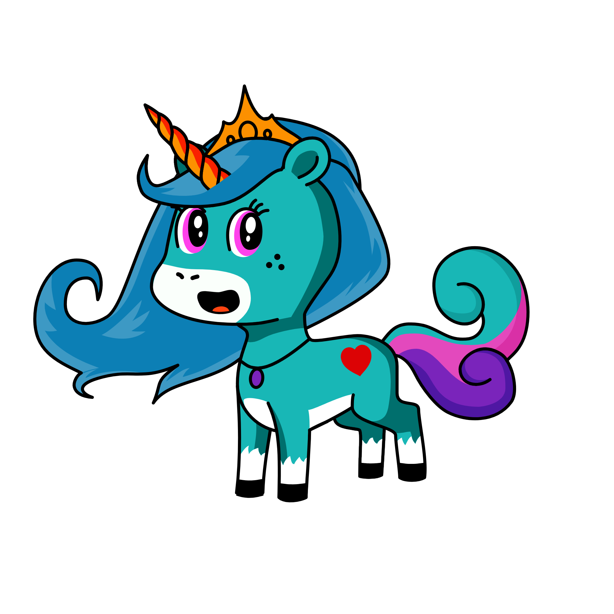 funny, the unicorn
