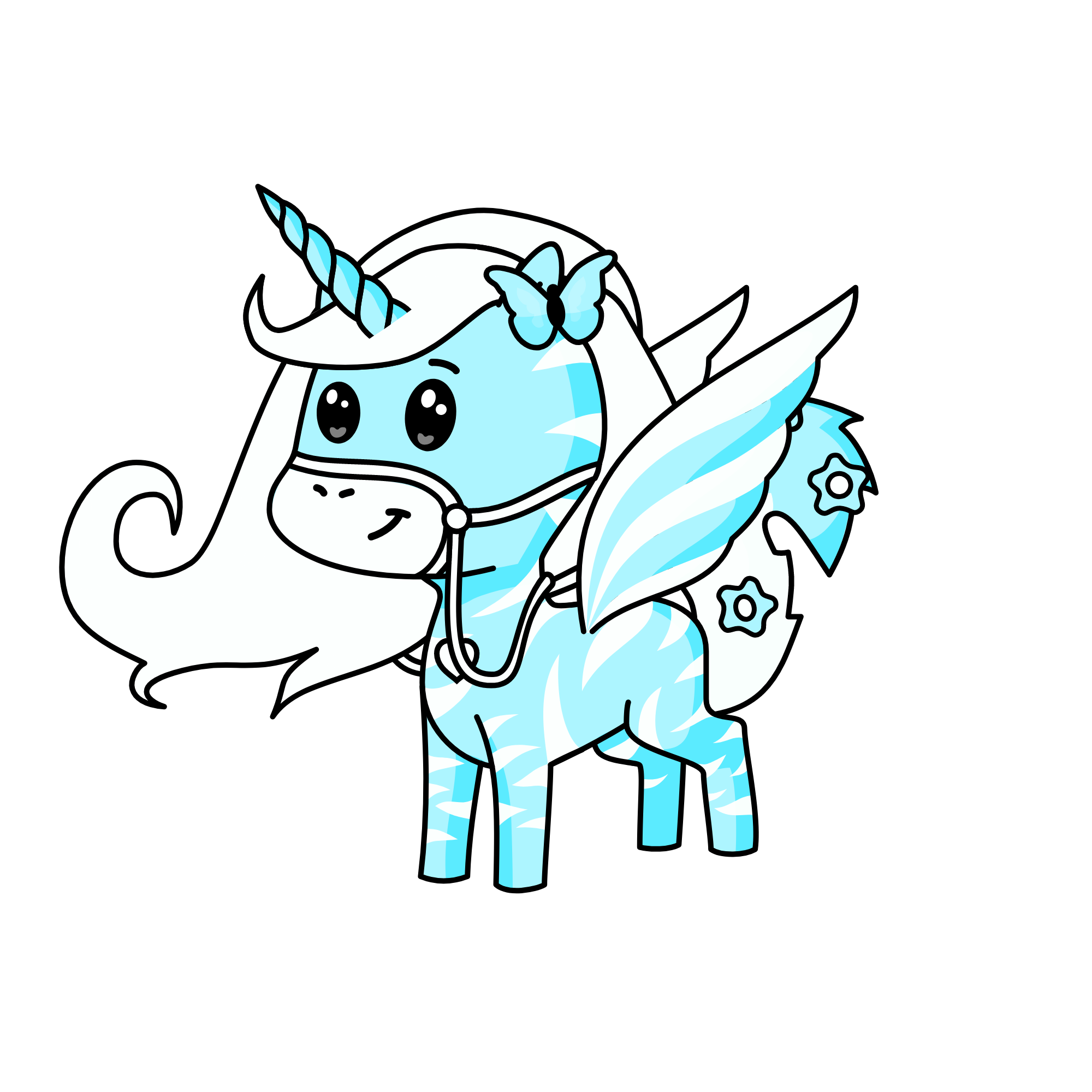 Frosti, the unicorn