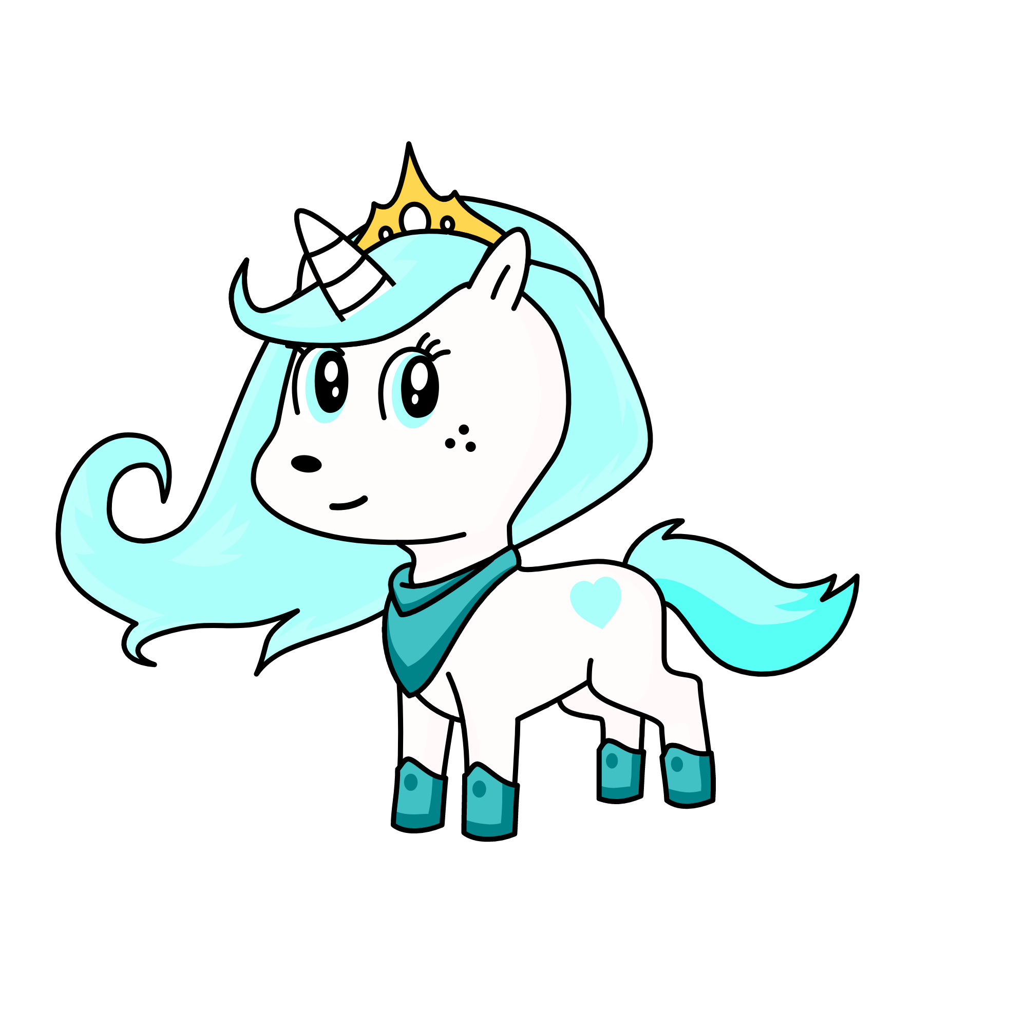 Elsa, the unicorn