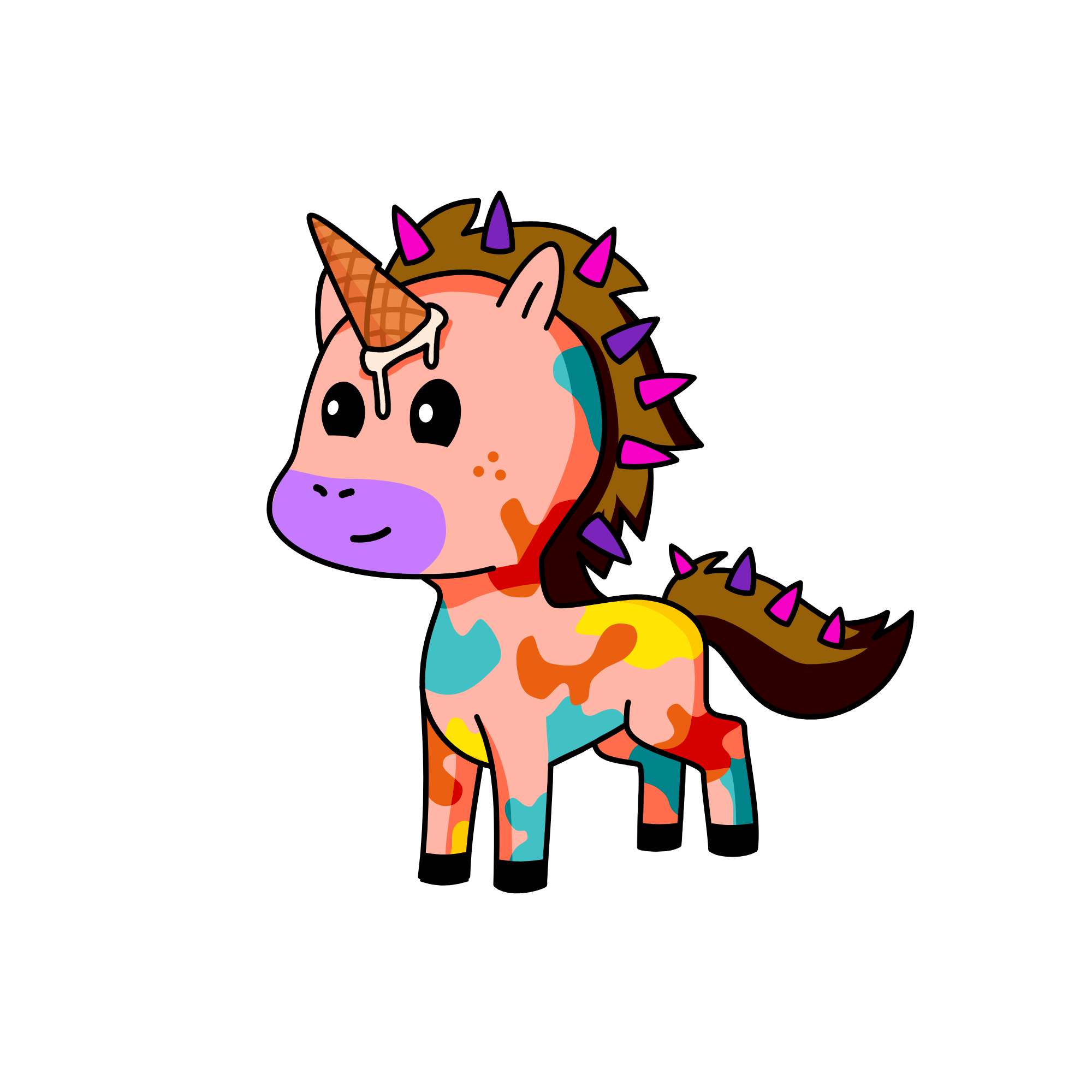 Sprinkles, the unicorn