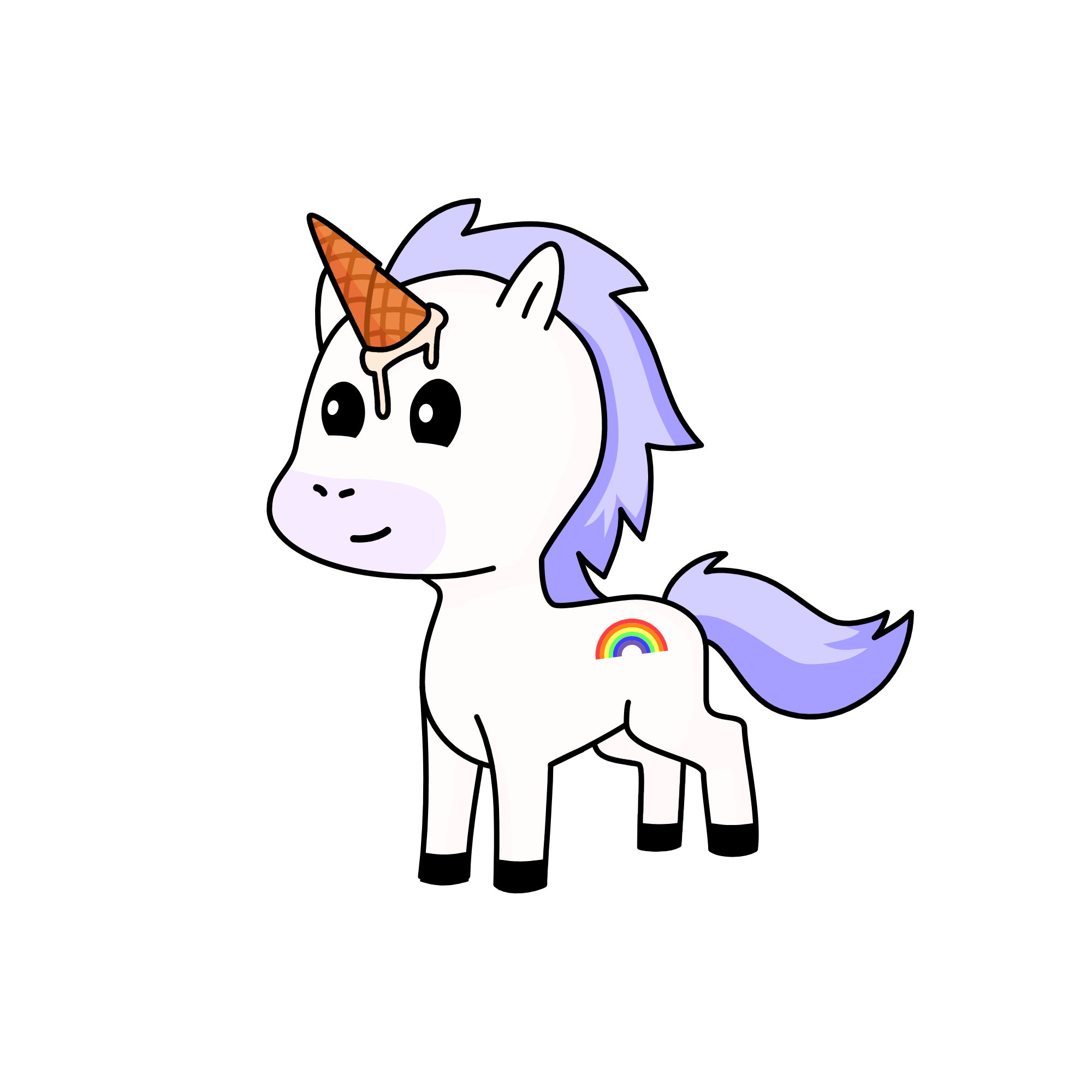 Snowcone, the unicorn
