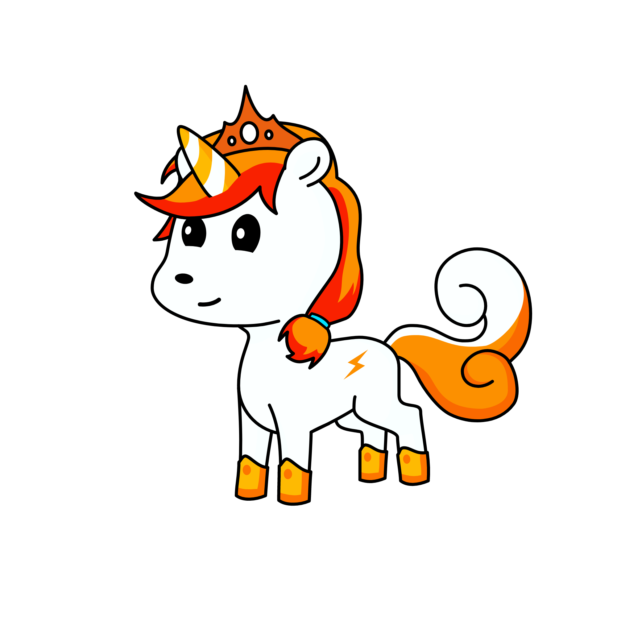 FOXYCORN, the unicorn