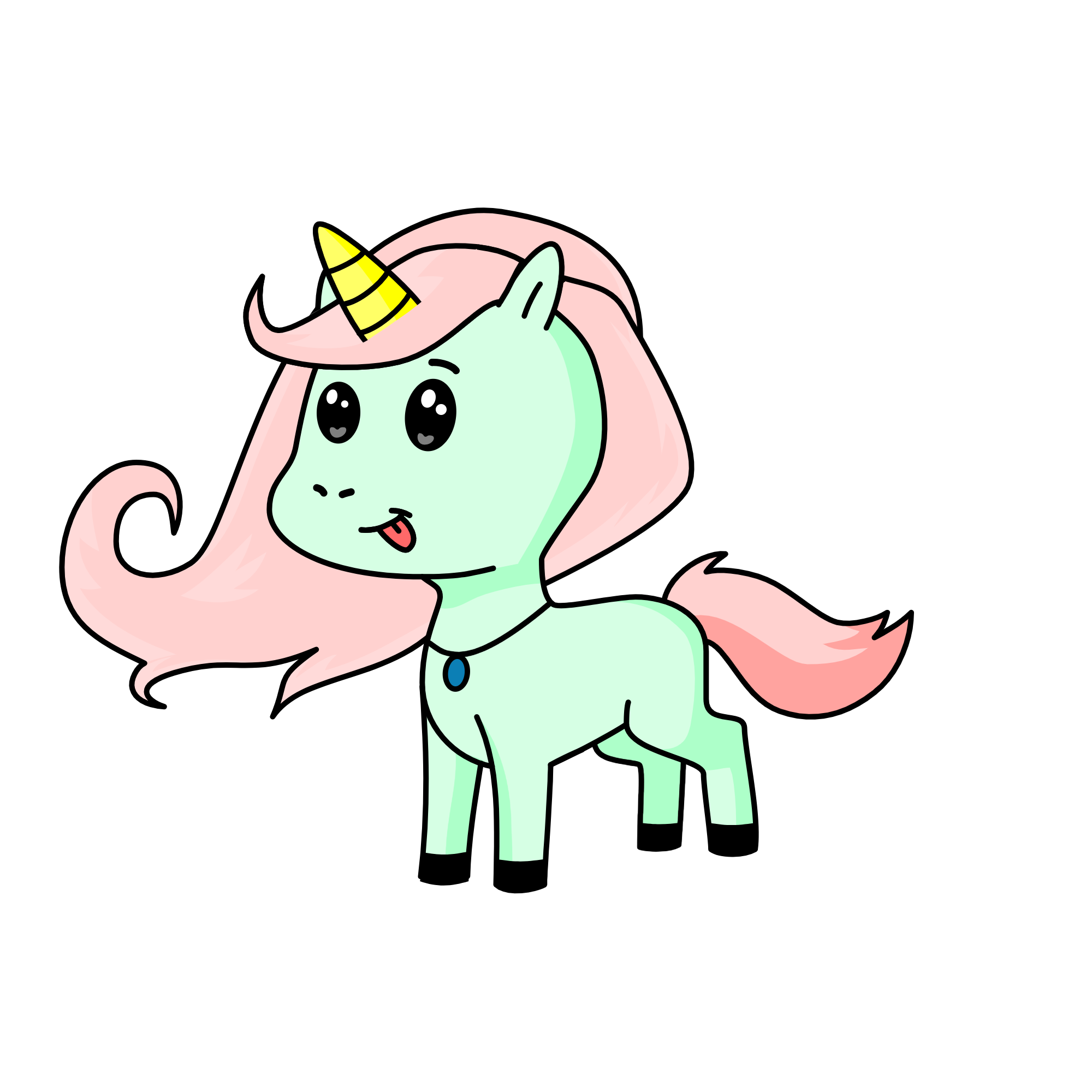 Emily, the unicorn