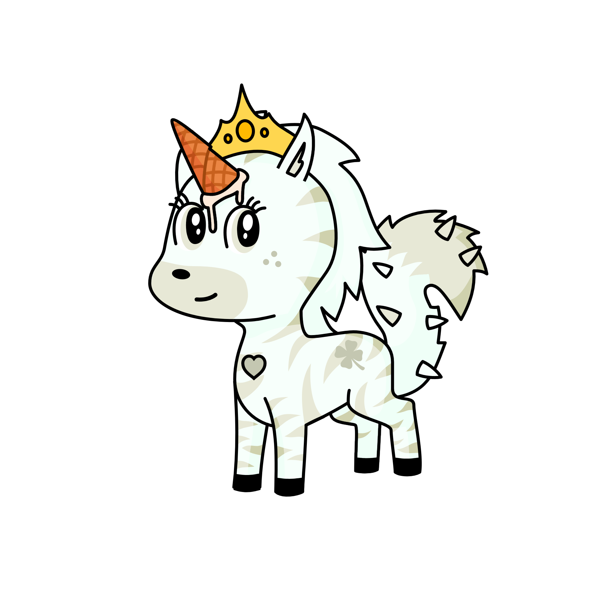 Vanilla, the unicorn