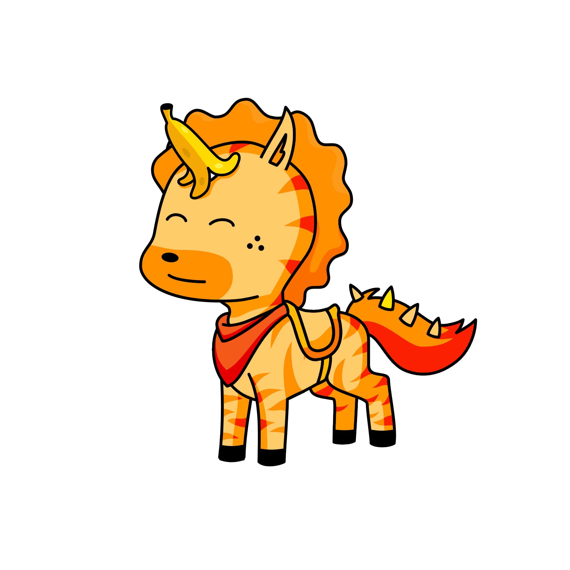 fire, the unicorn