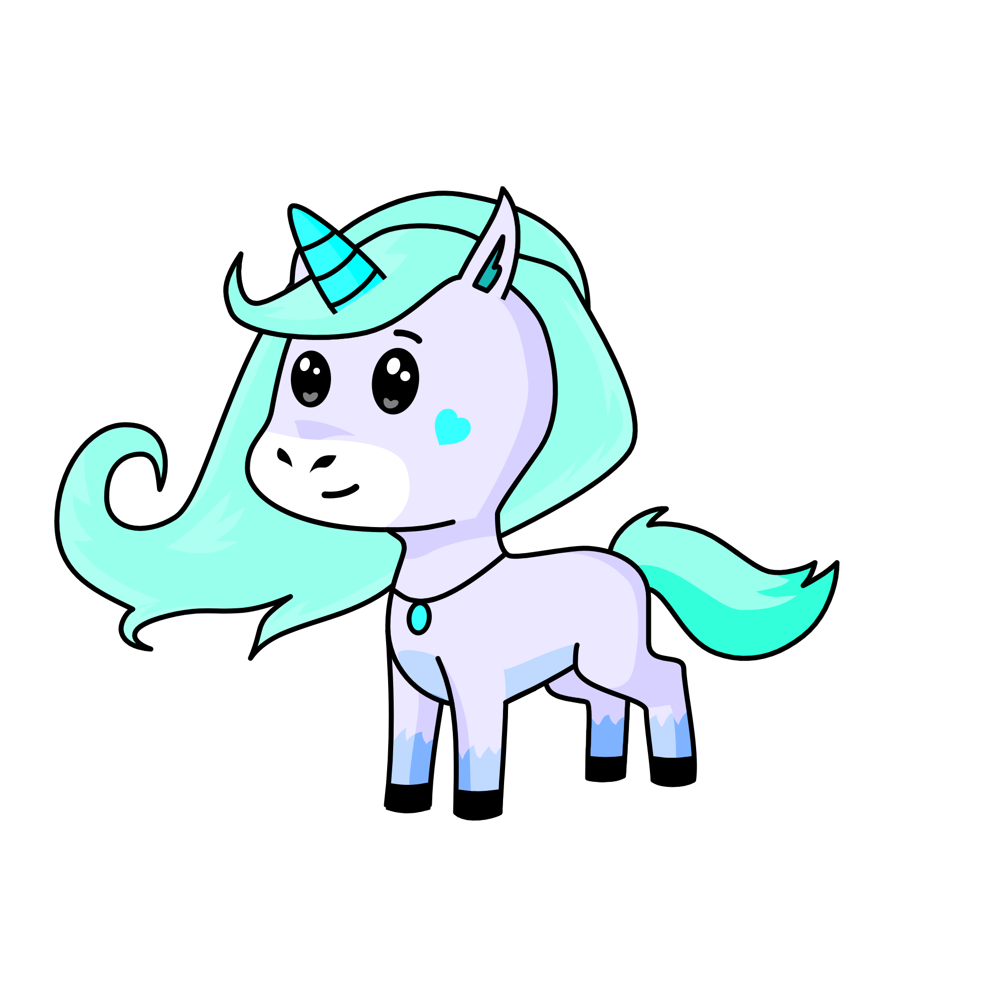 Icey, the unicorn