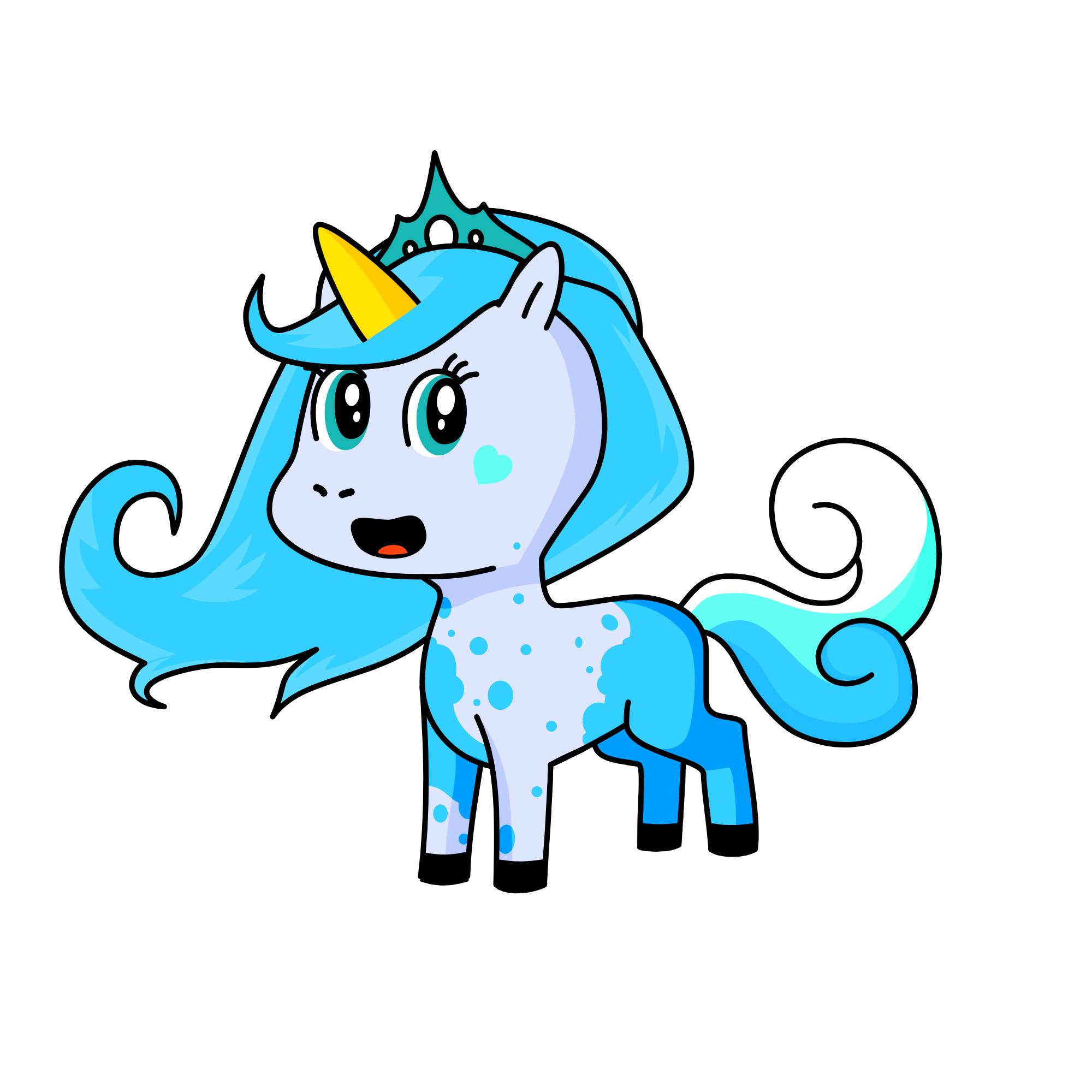 Oceana, the unicorn