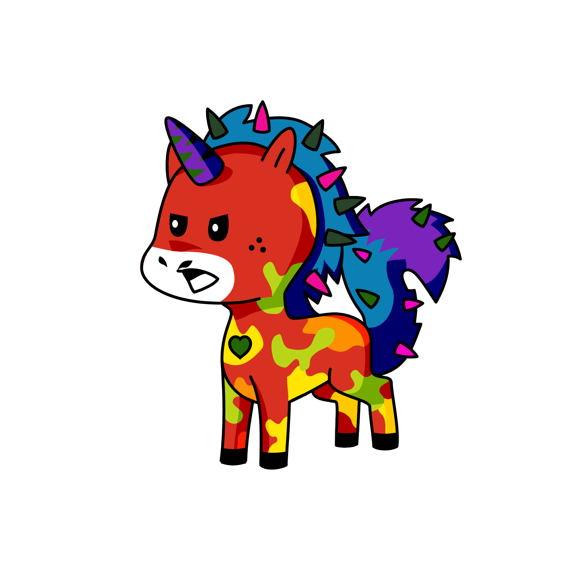 Rebel, the unicorn