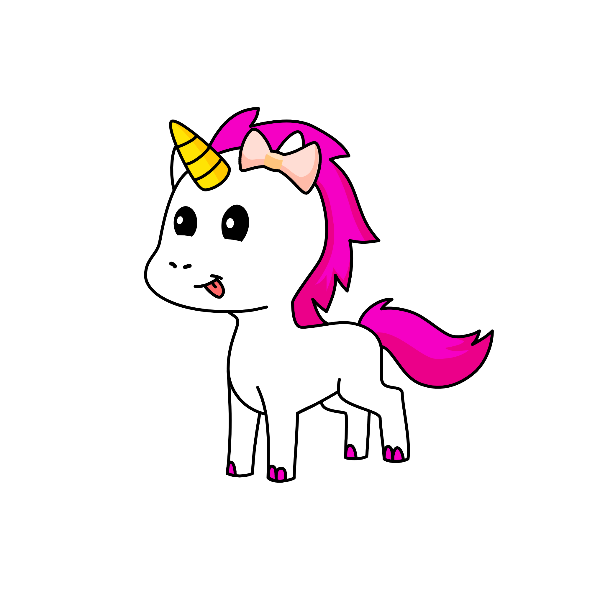 Agnes' Unicorn, the unicorn