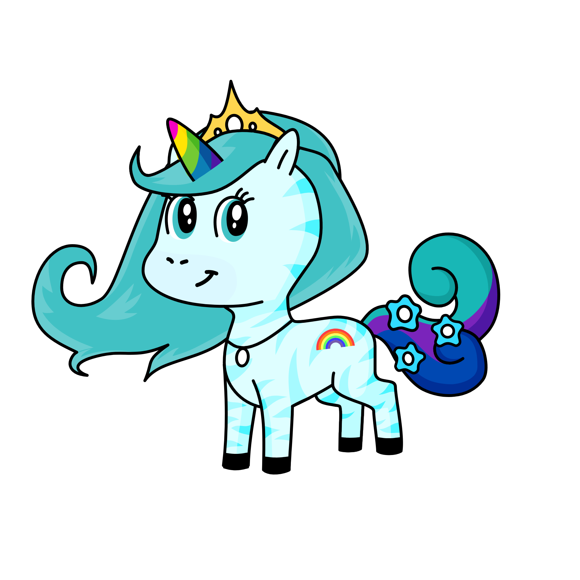 snow, the unicorn