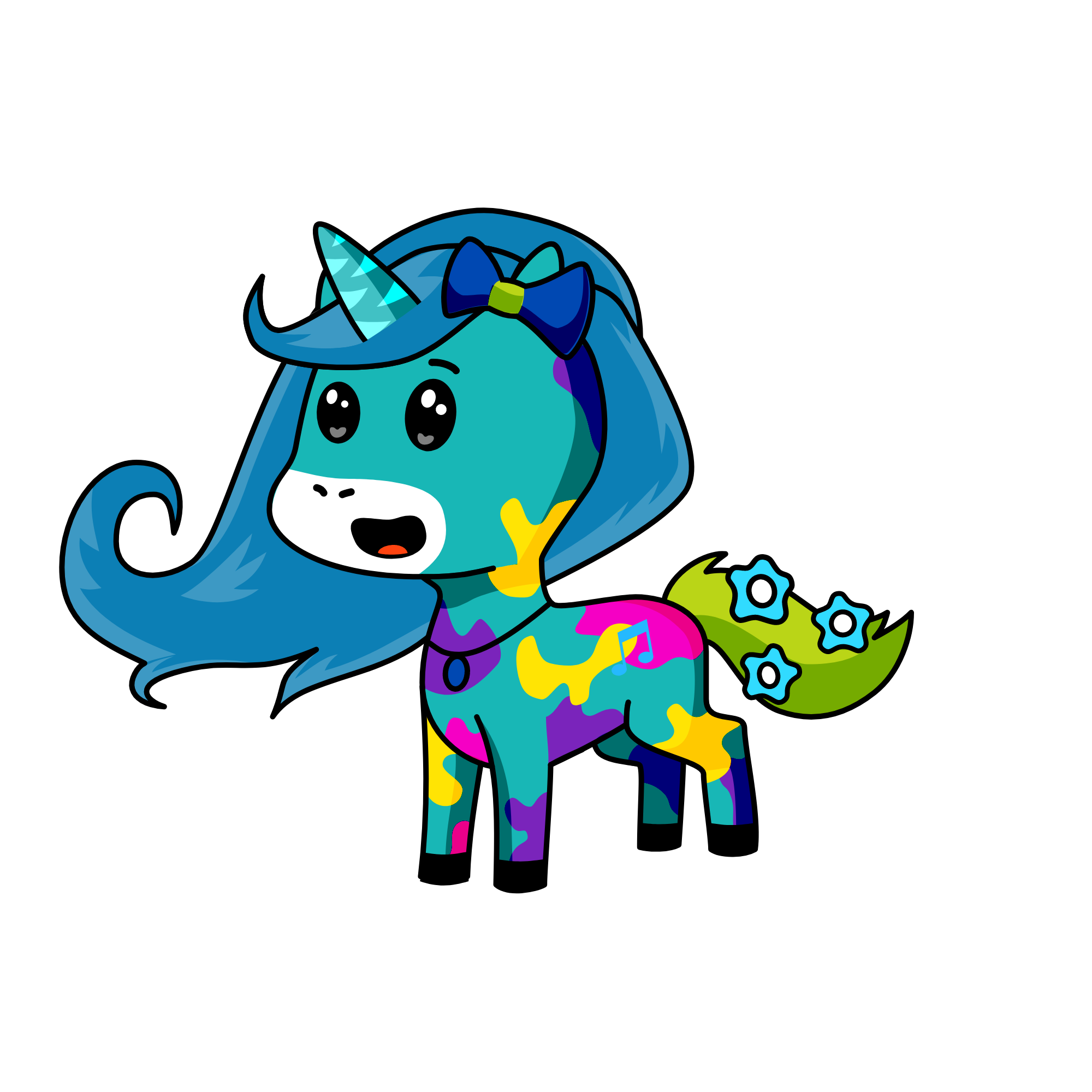 Nighty, the unicorn