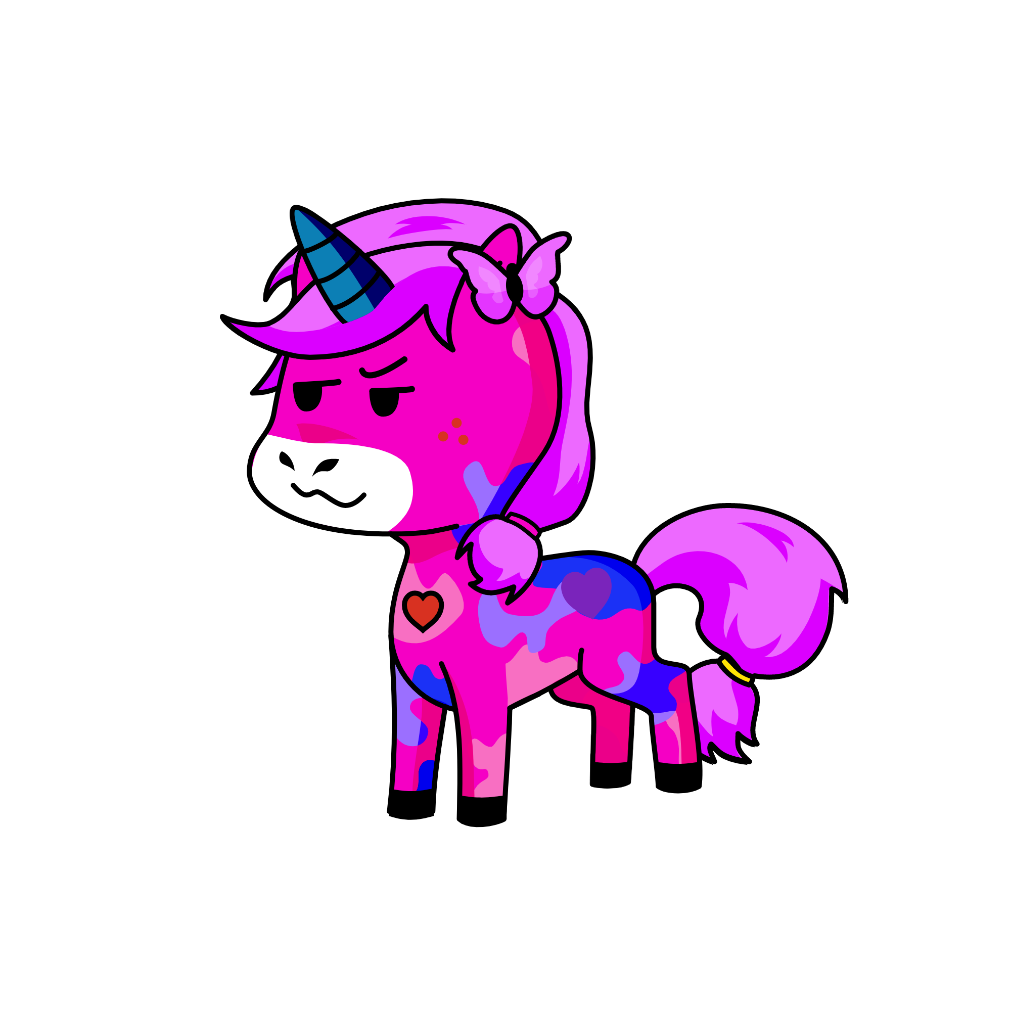 asdfg, the unicorn