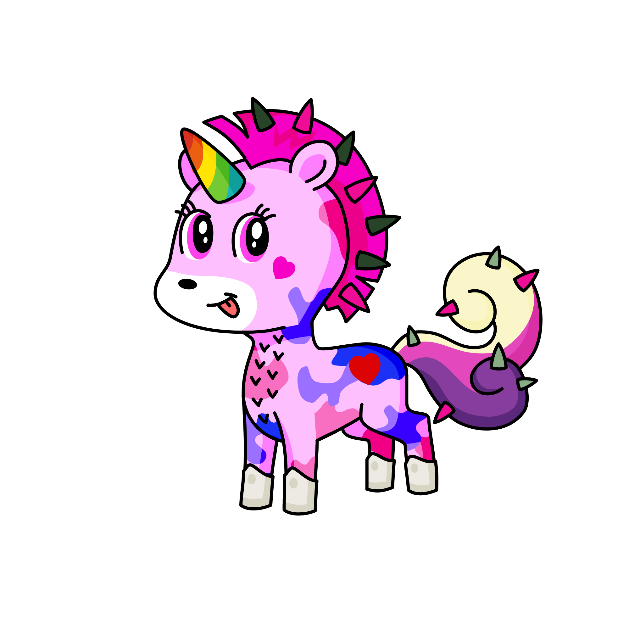 poly, the unicorn