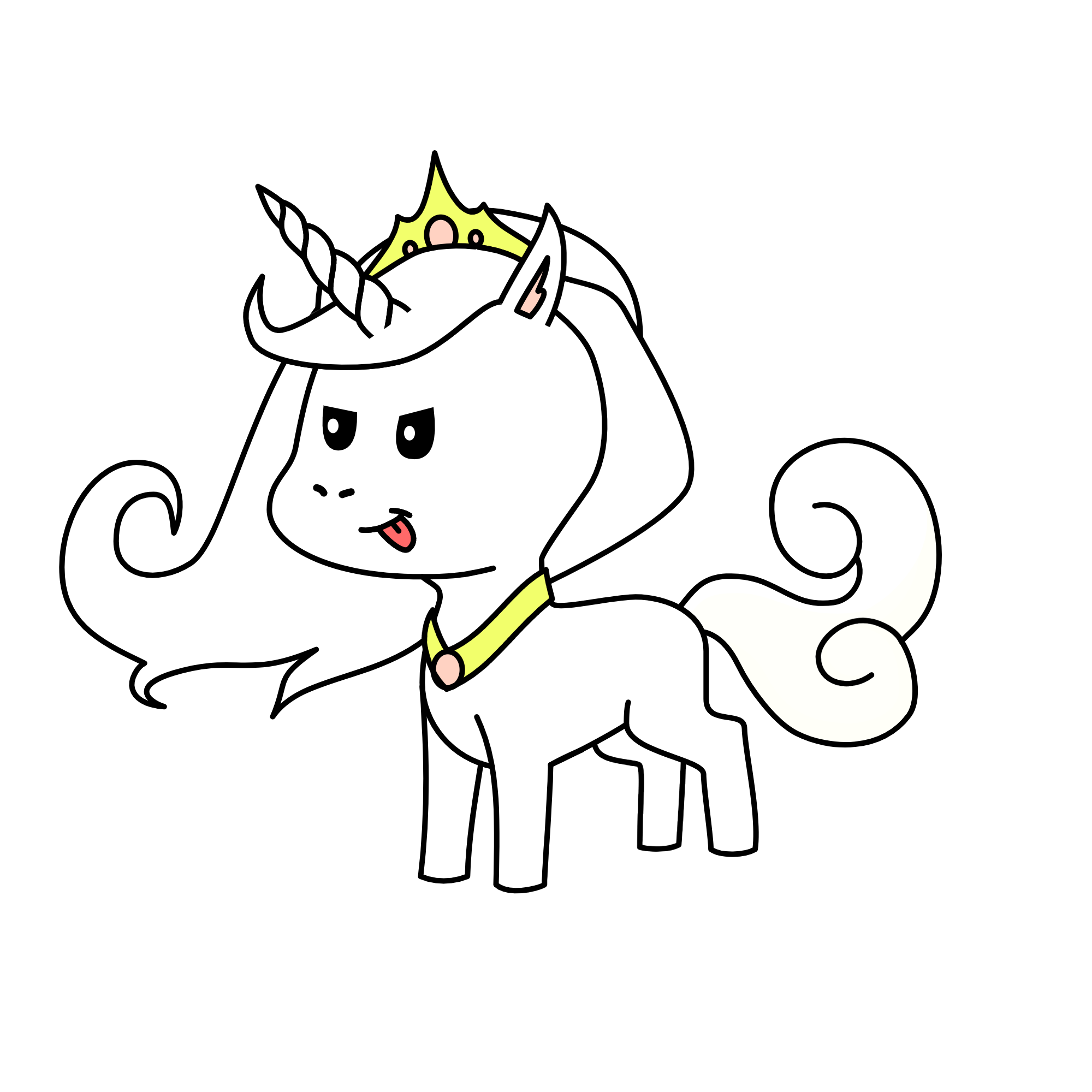 uniwhite, the unicorn