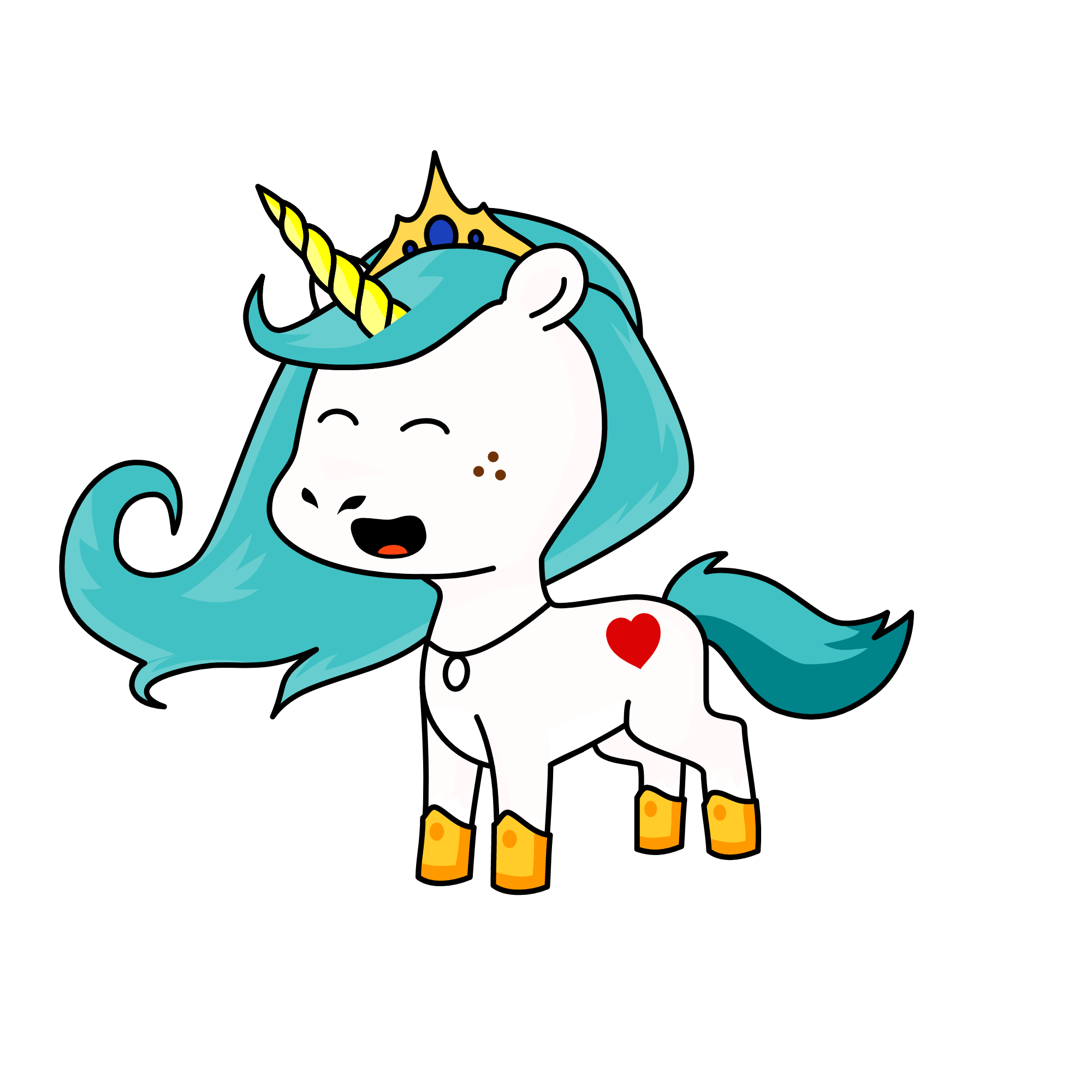 Rhine, the unicorn