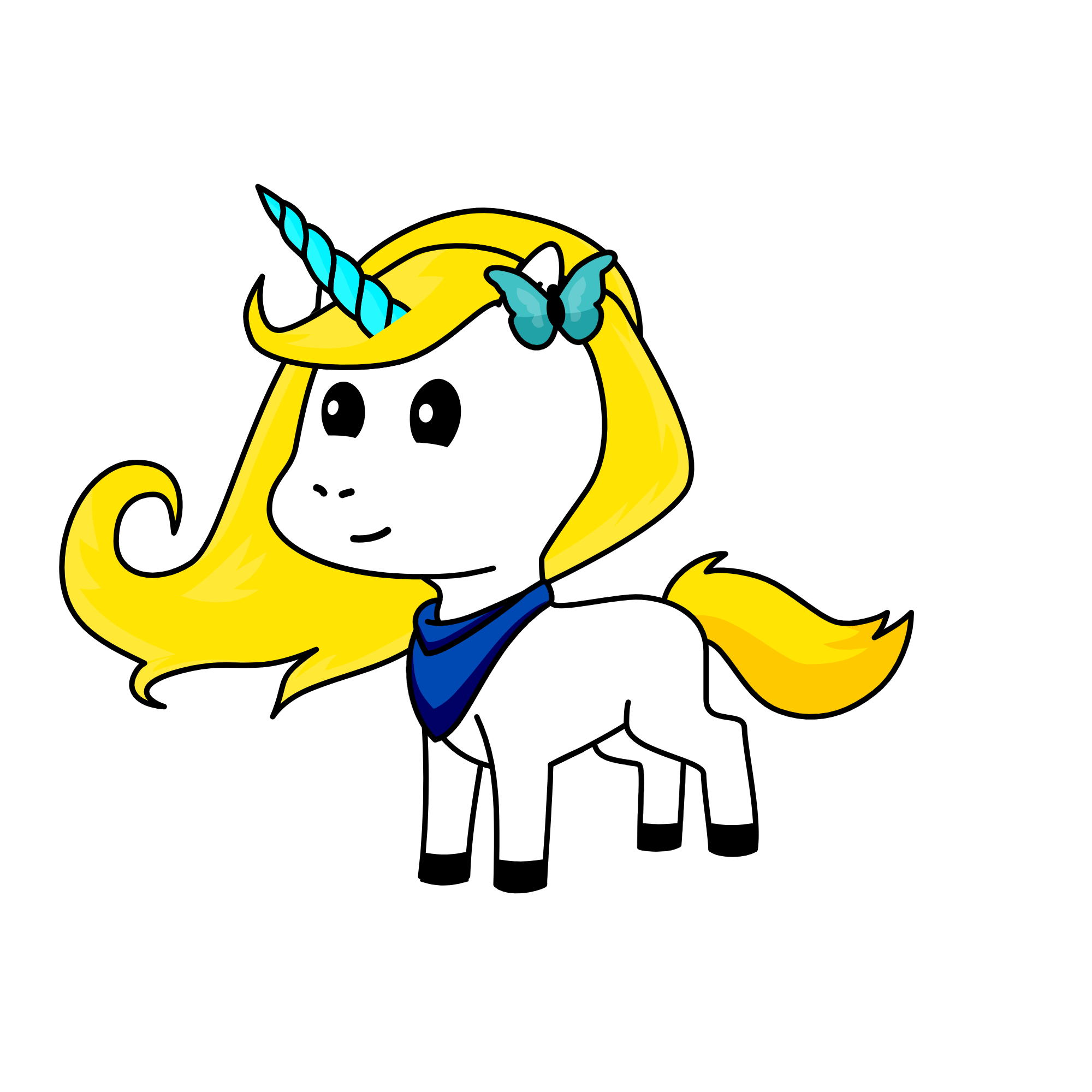 Lilly, the unicorn