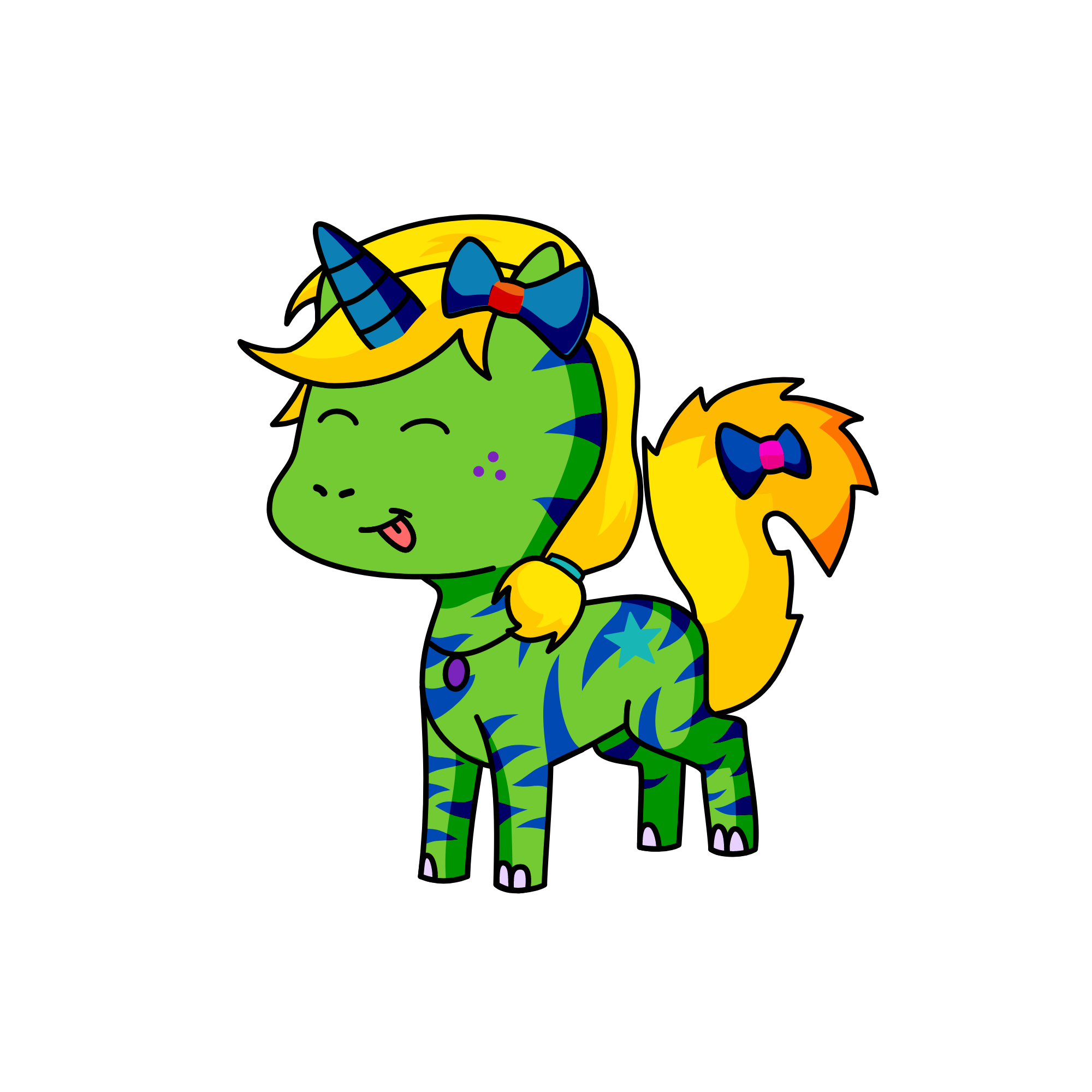 Des, the unicorn