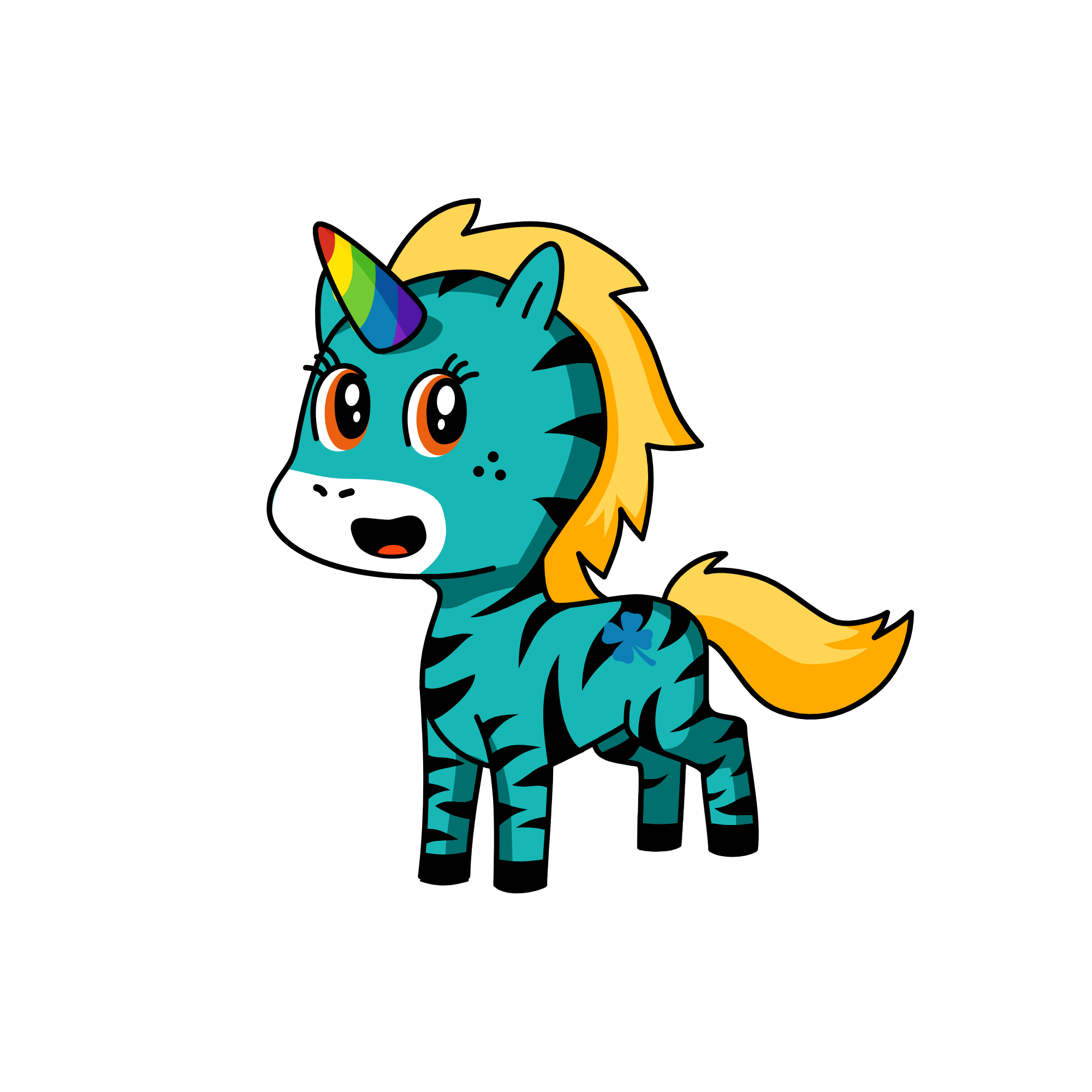 Pony, the unicorn