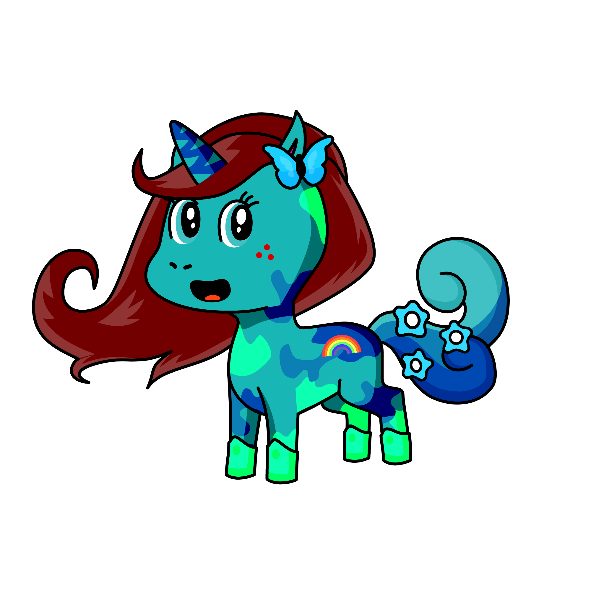 Mommy, the unicorn