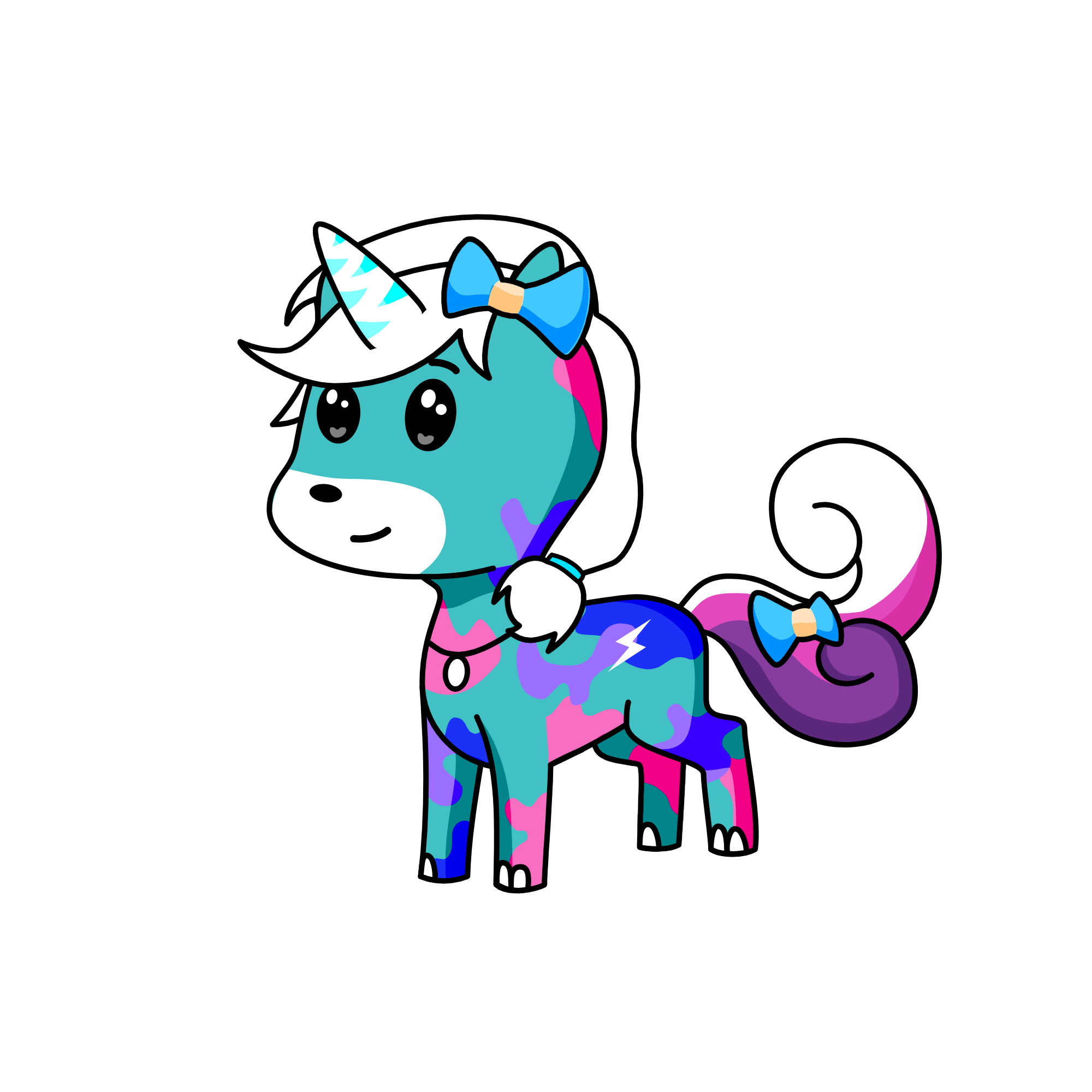 My little pony, the unicorn