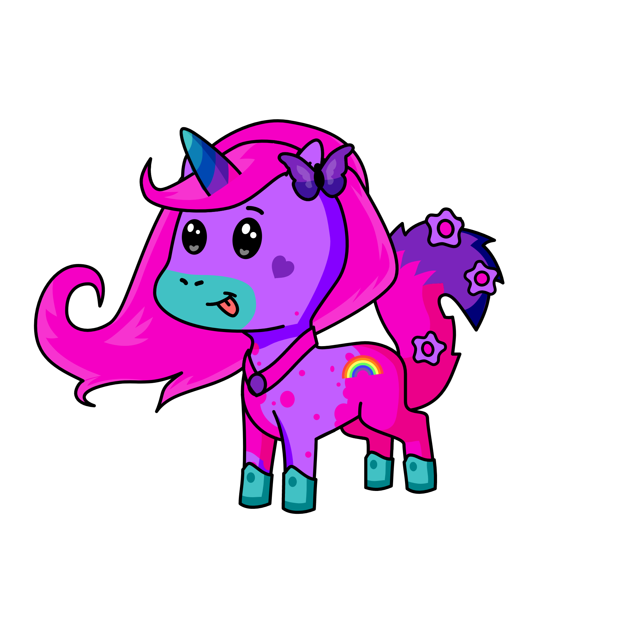 Cutie unicorni, the unicorn