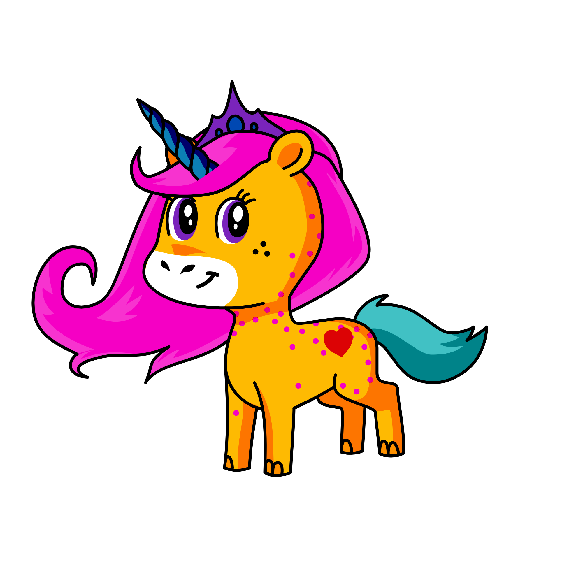 Mimi, the unicorn