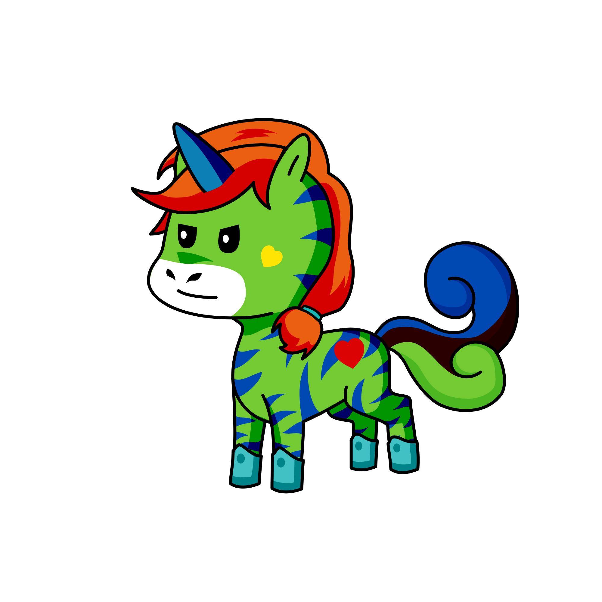 Obercorn, the unicorn