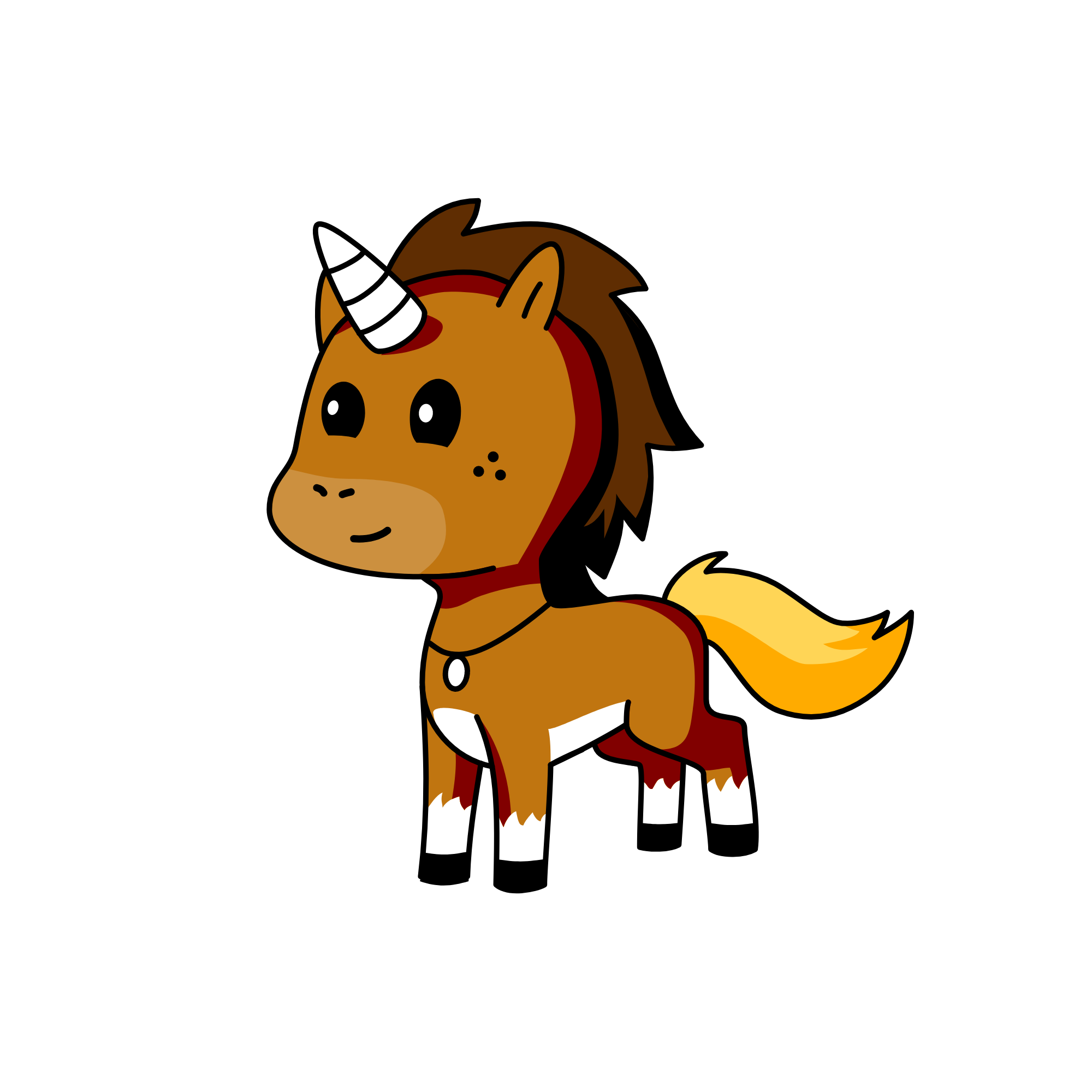 zanzu, the unicorn