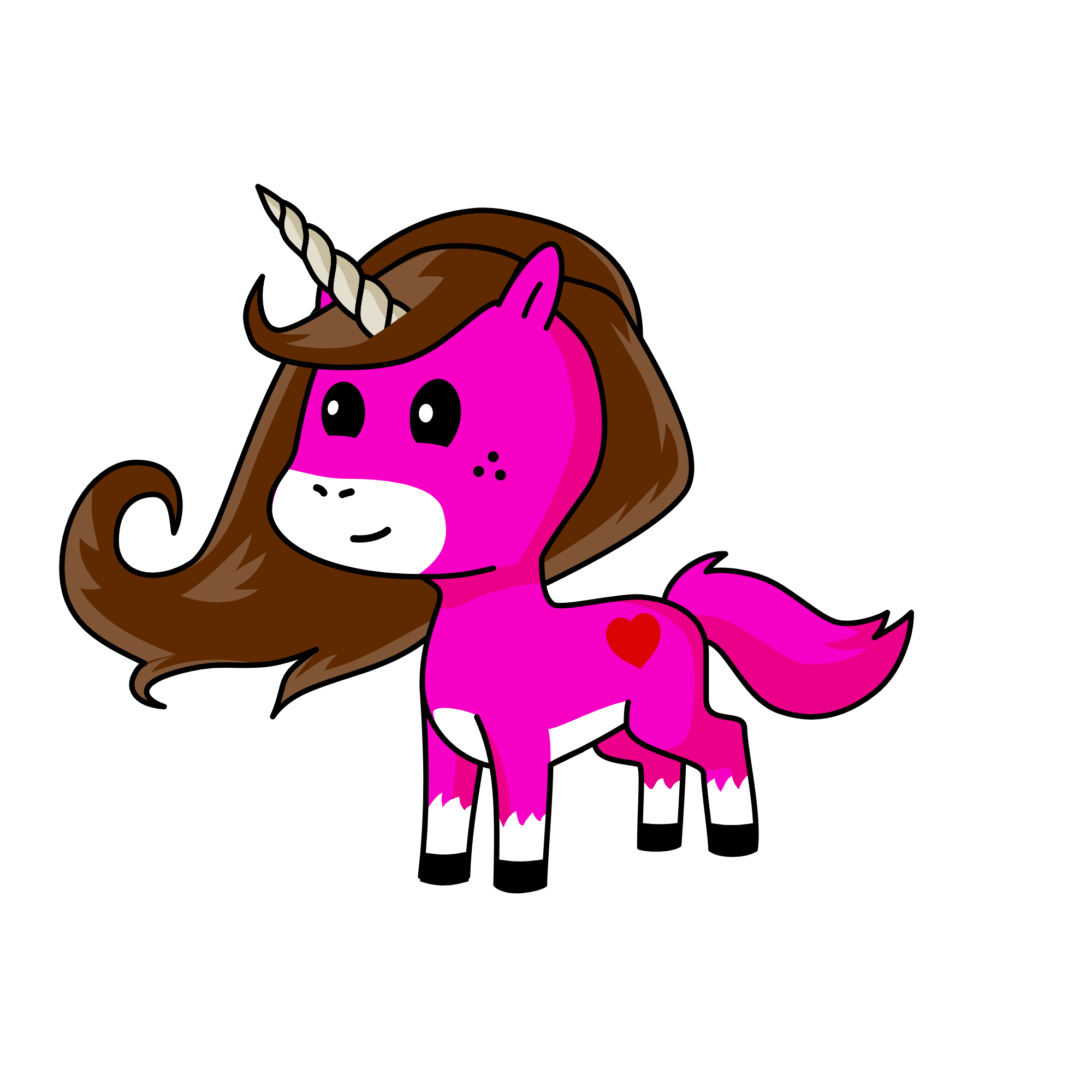 unicornio magica, the unicorn