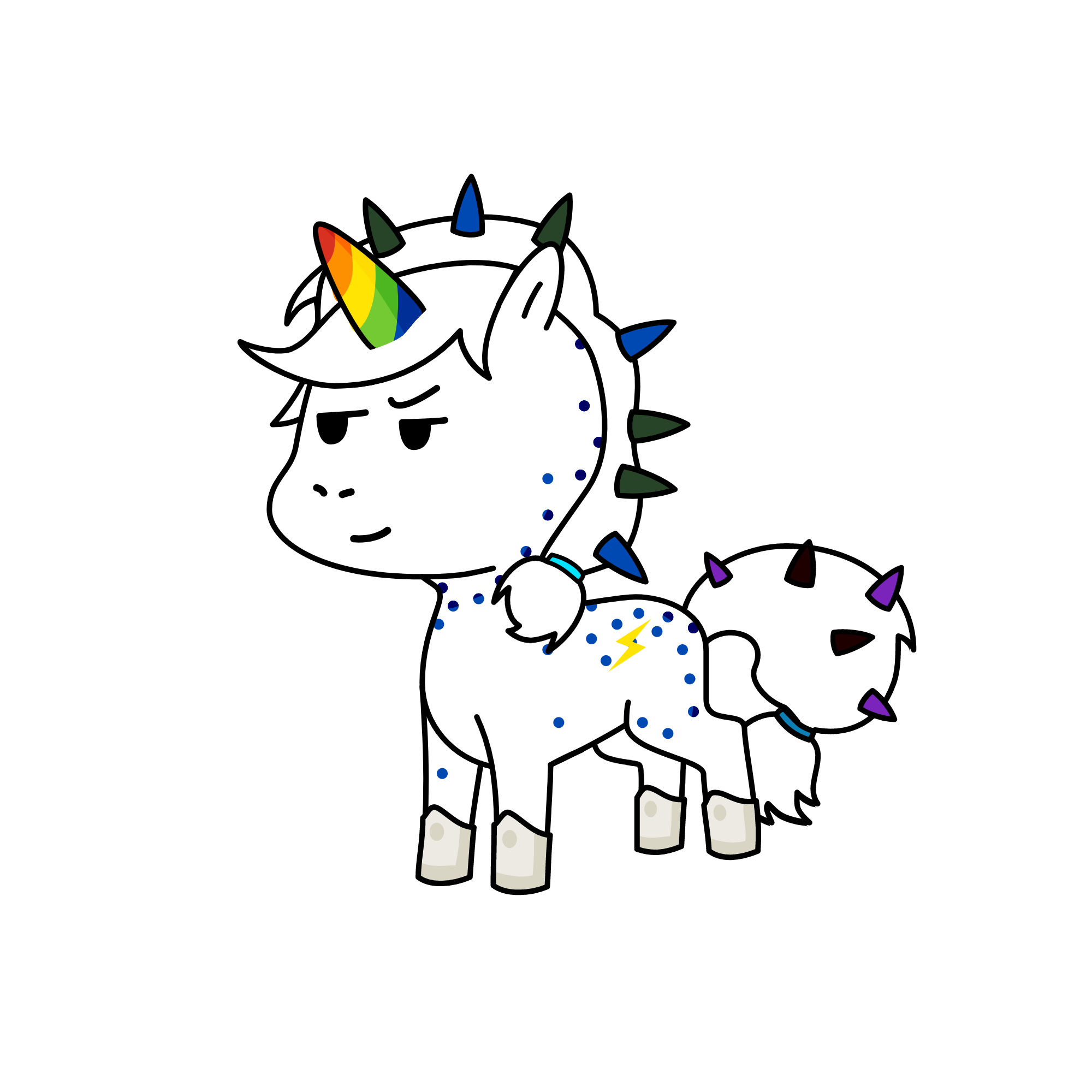dagger, the unicorn