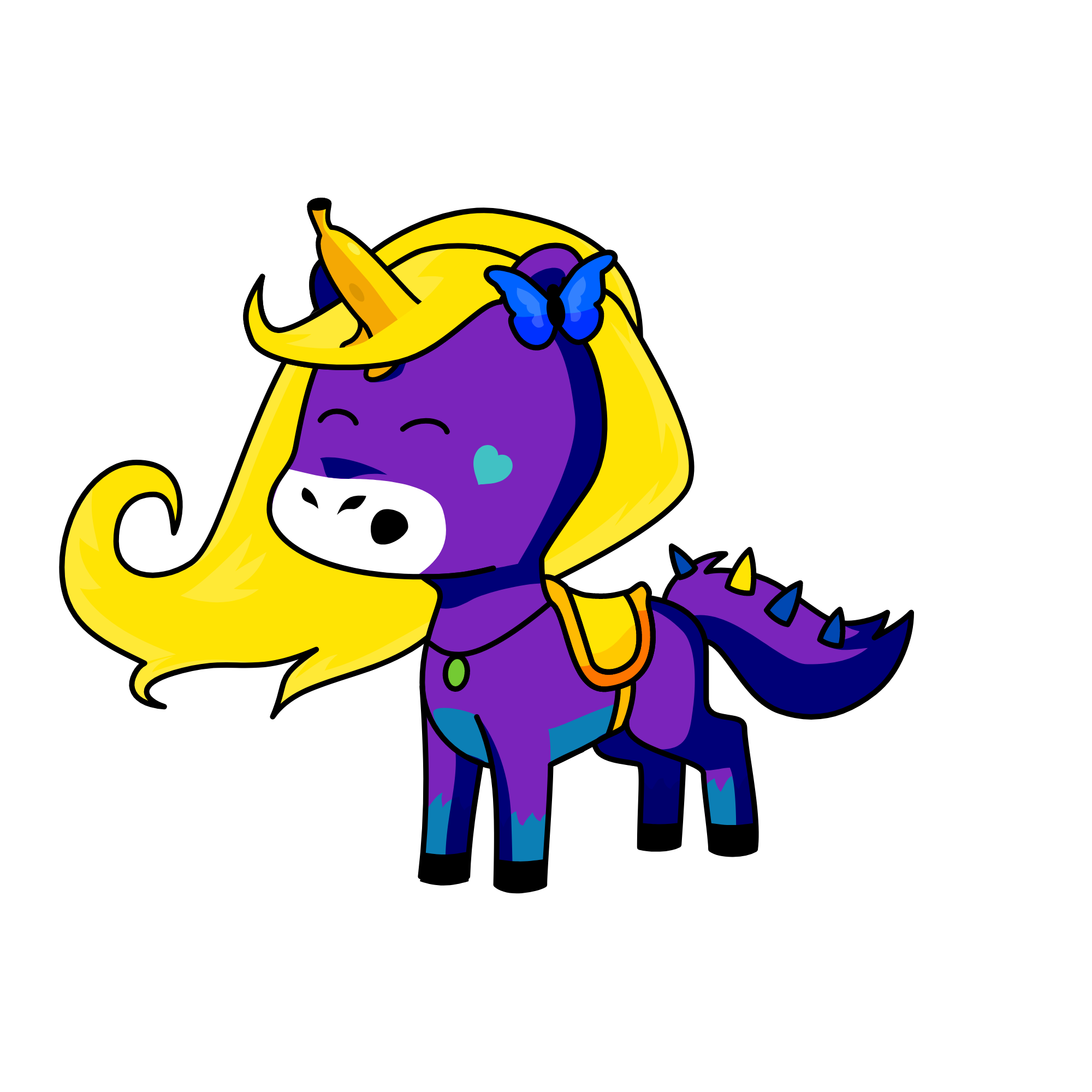 banana, the unicorn