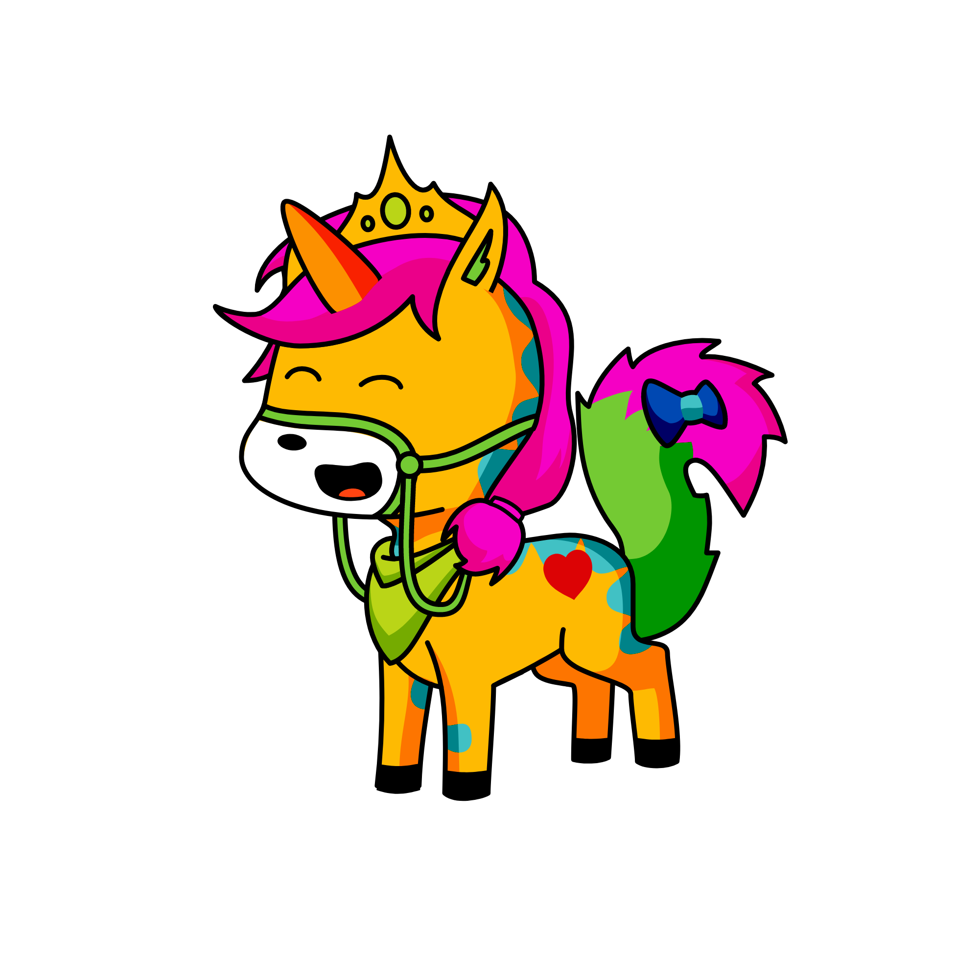 happy, the unicorn