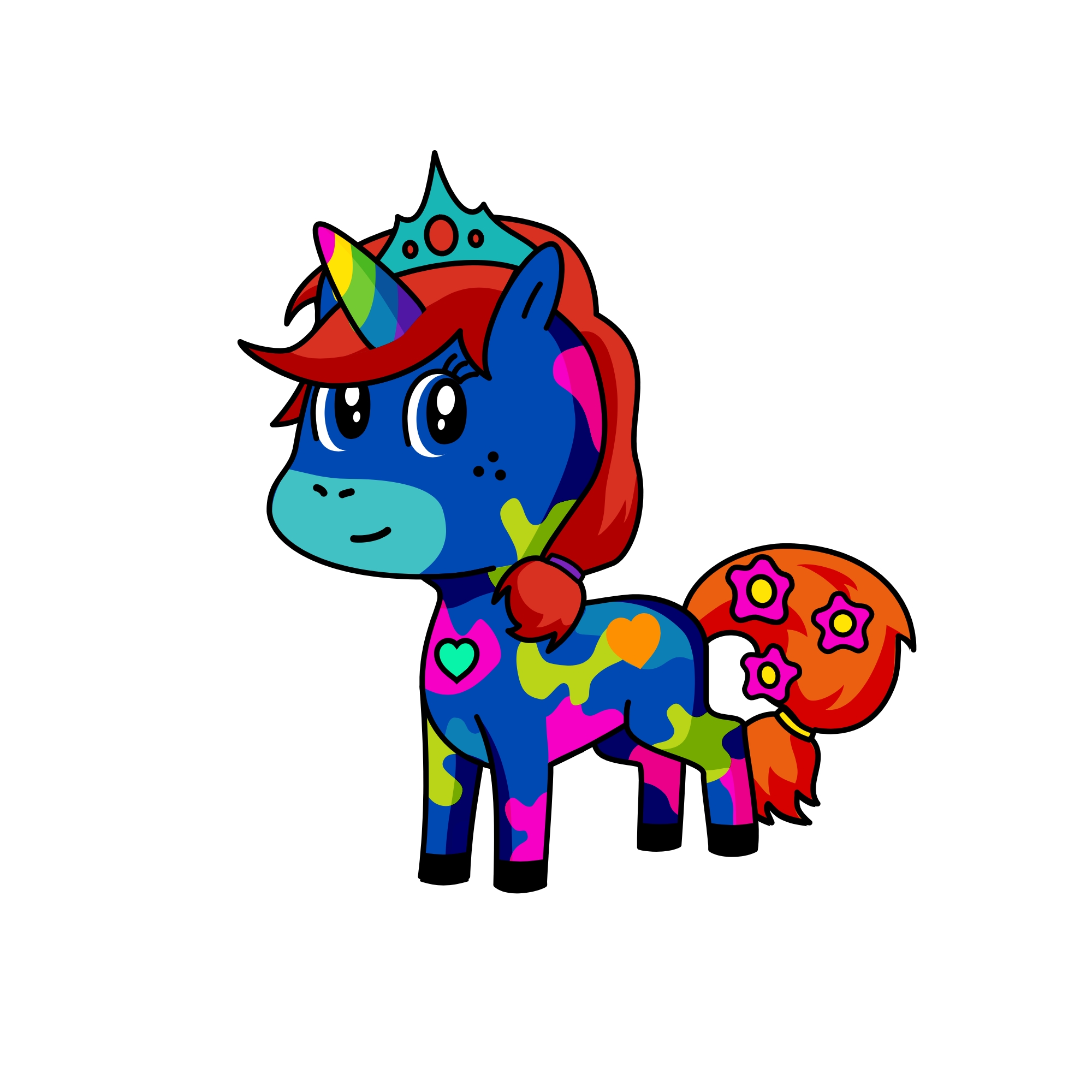 Lilly, the unicorn