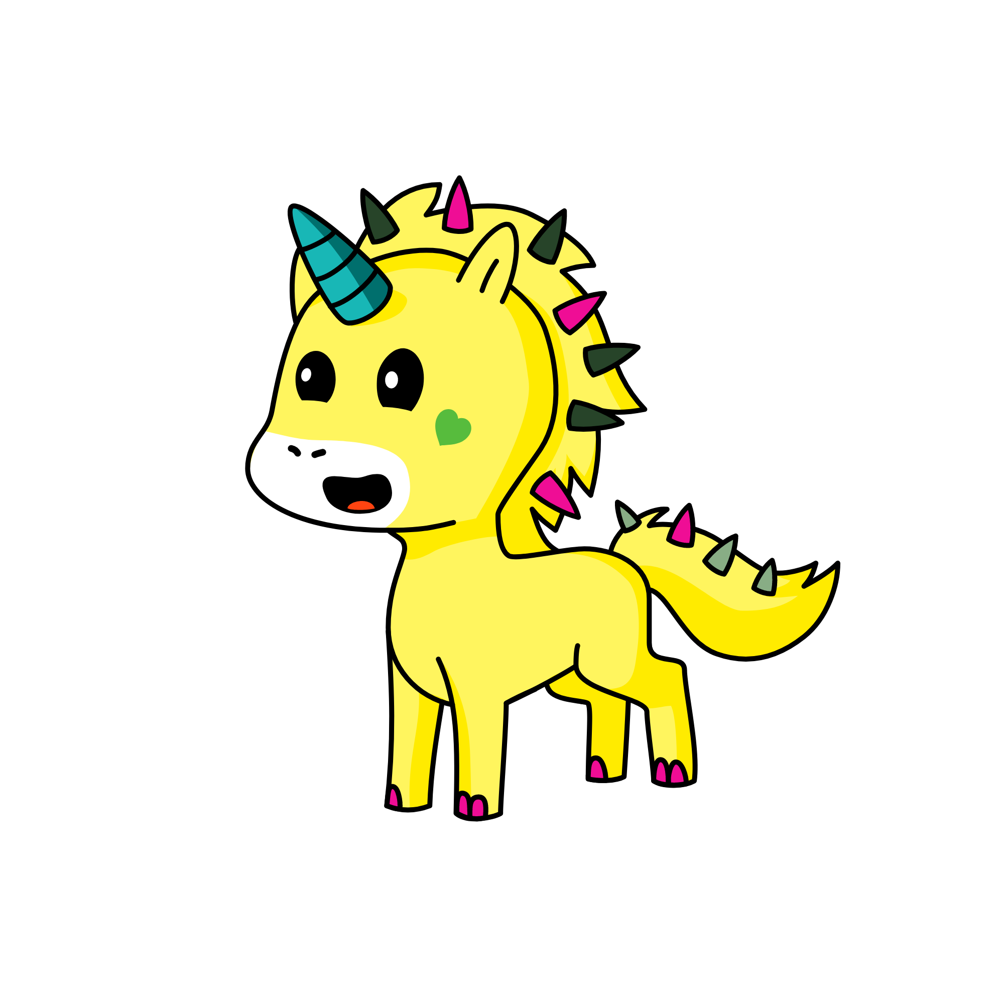 LOBO DA NOITE, the unicorn