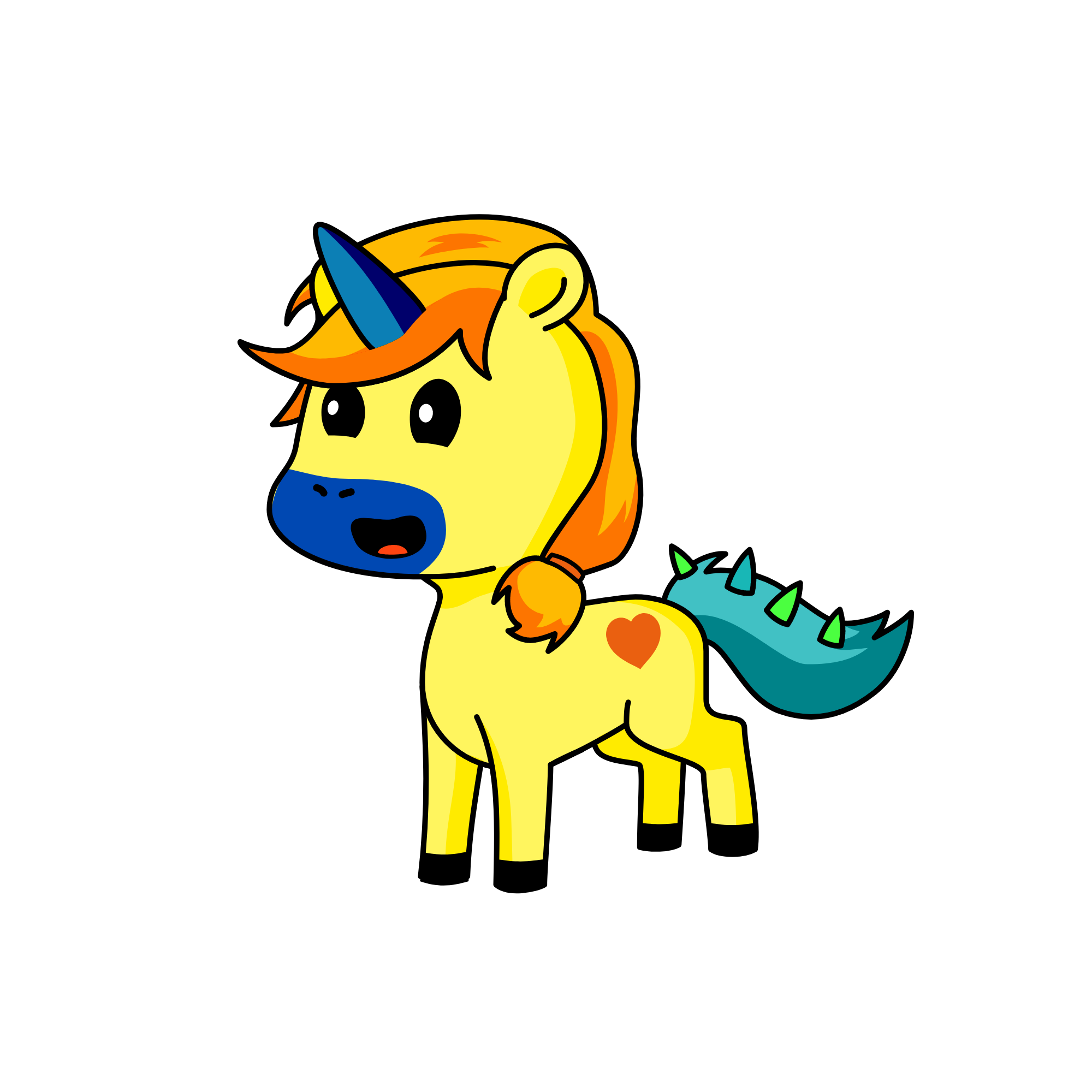 DORADINHO, the unicorn
