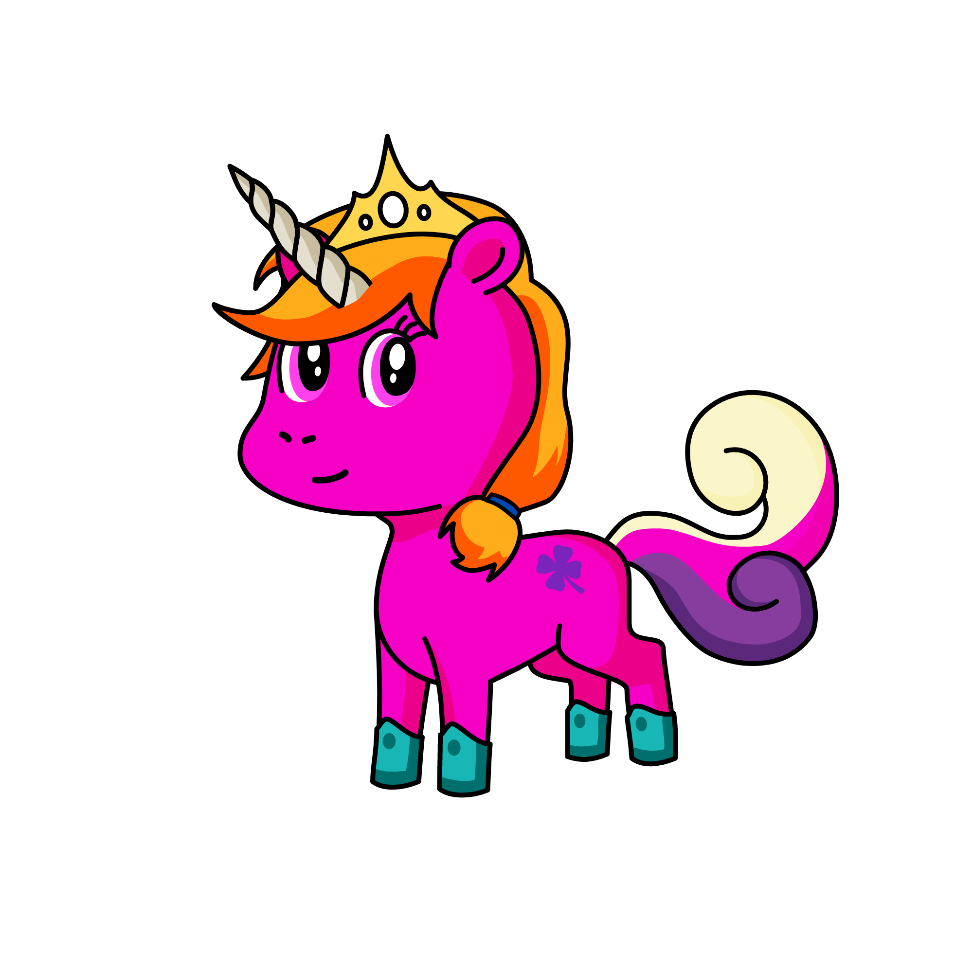 Prenseso, the unicorn
