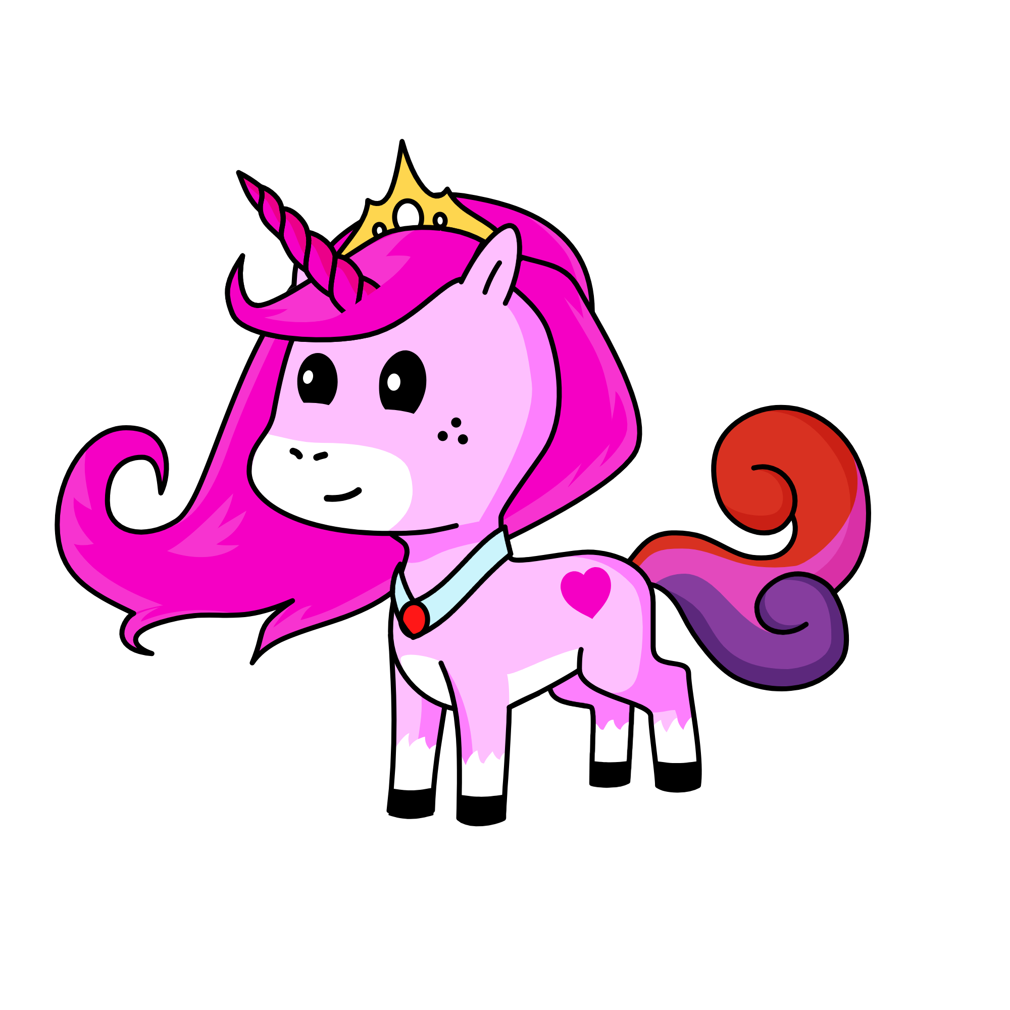 kate the snowie unicorn, the unicorn