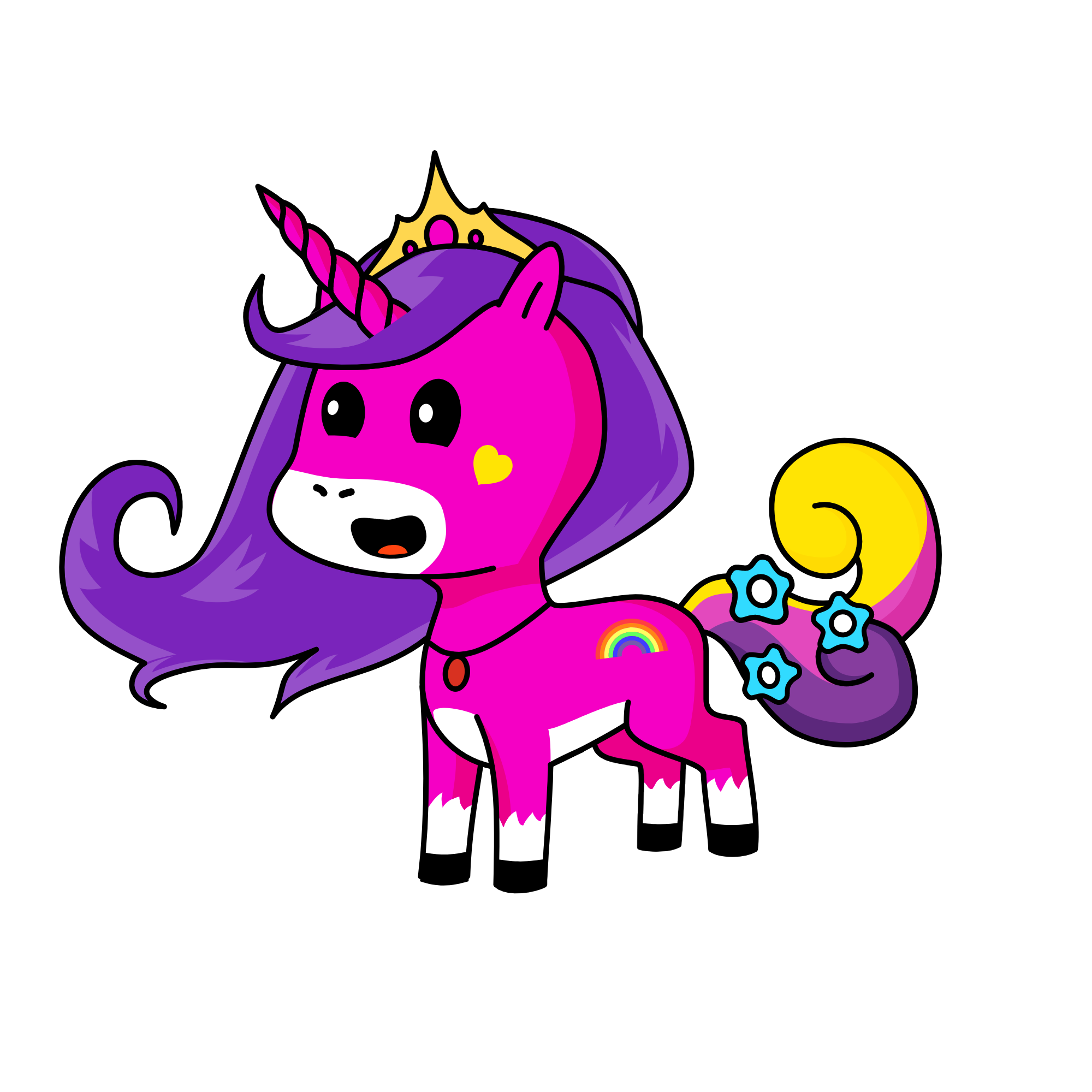 little pink, the unicorn