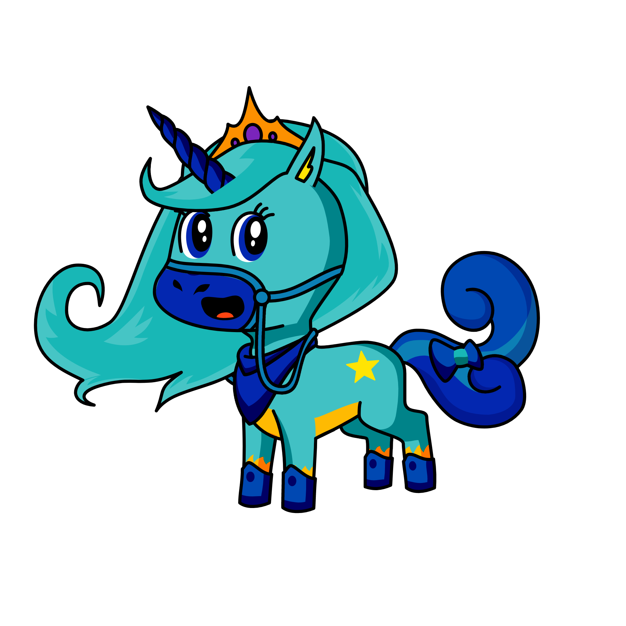 darkness, the unicorn