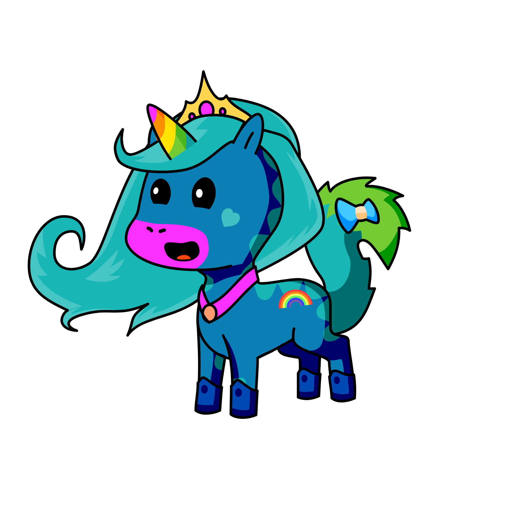 auqucorn, the unicorn