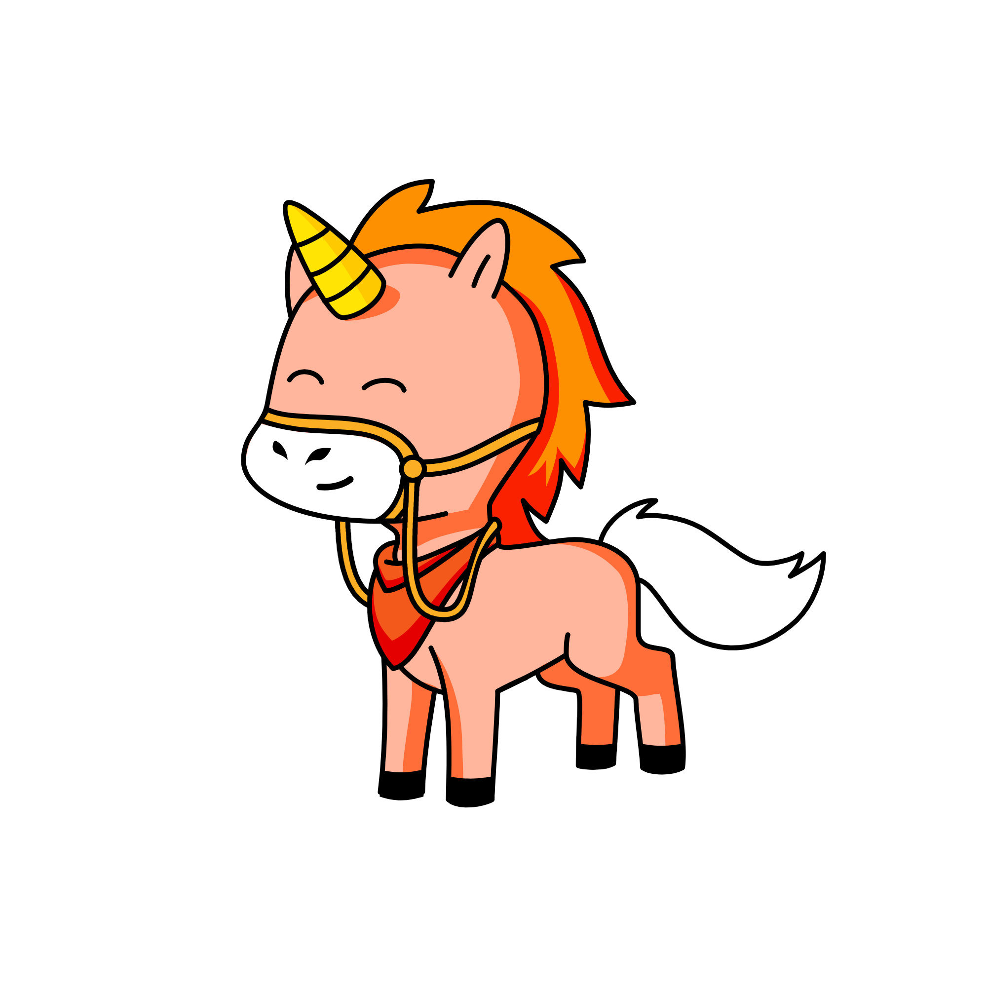 Cool Apple , the unicorn