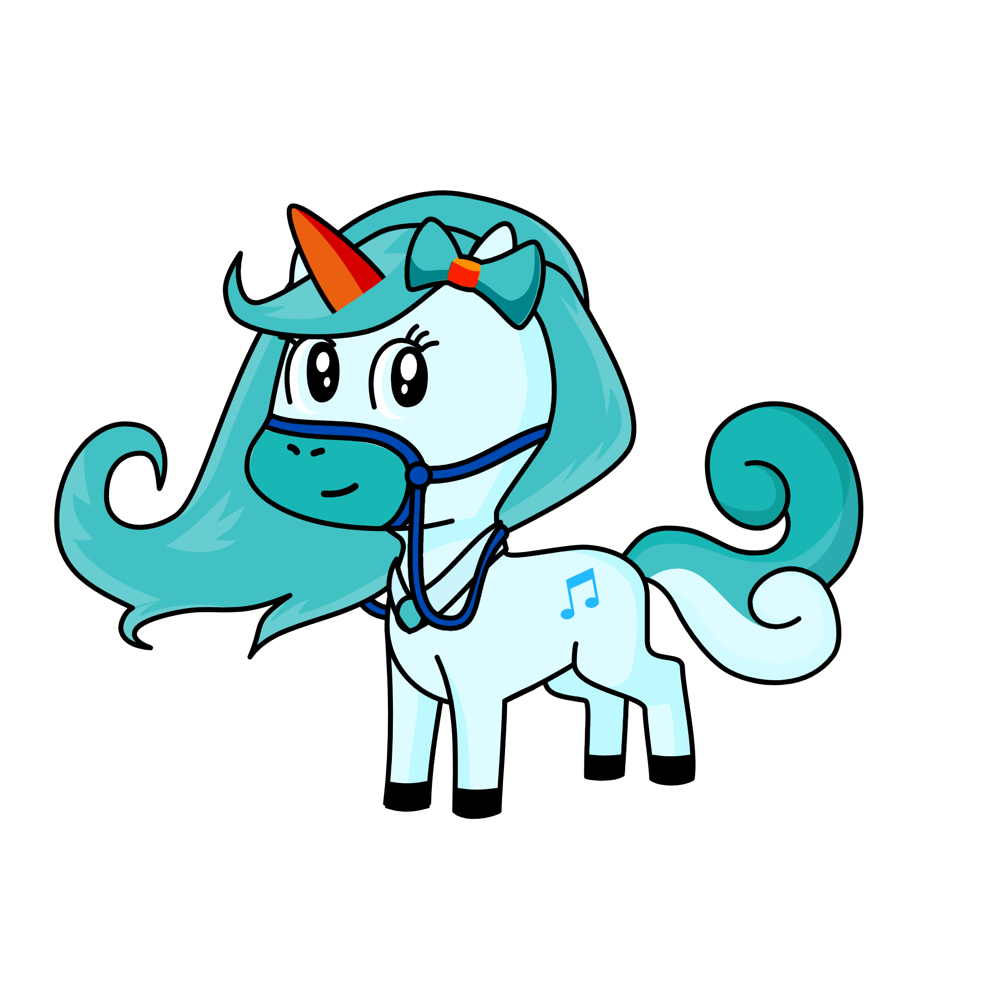 Lovely, the unicorn