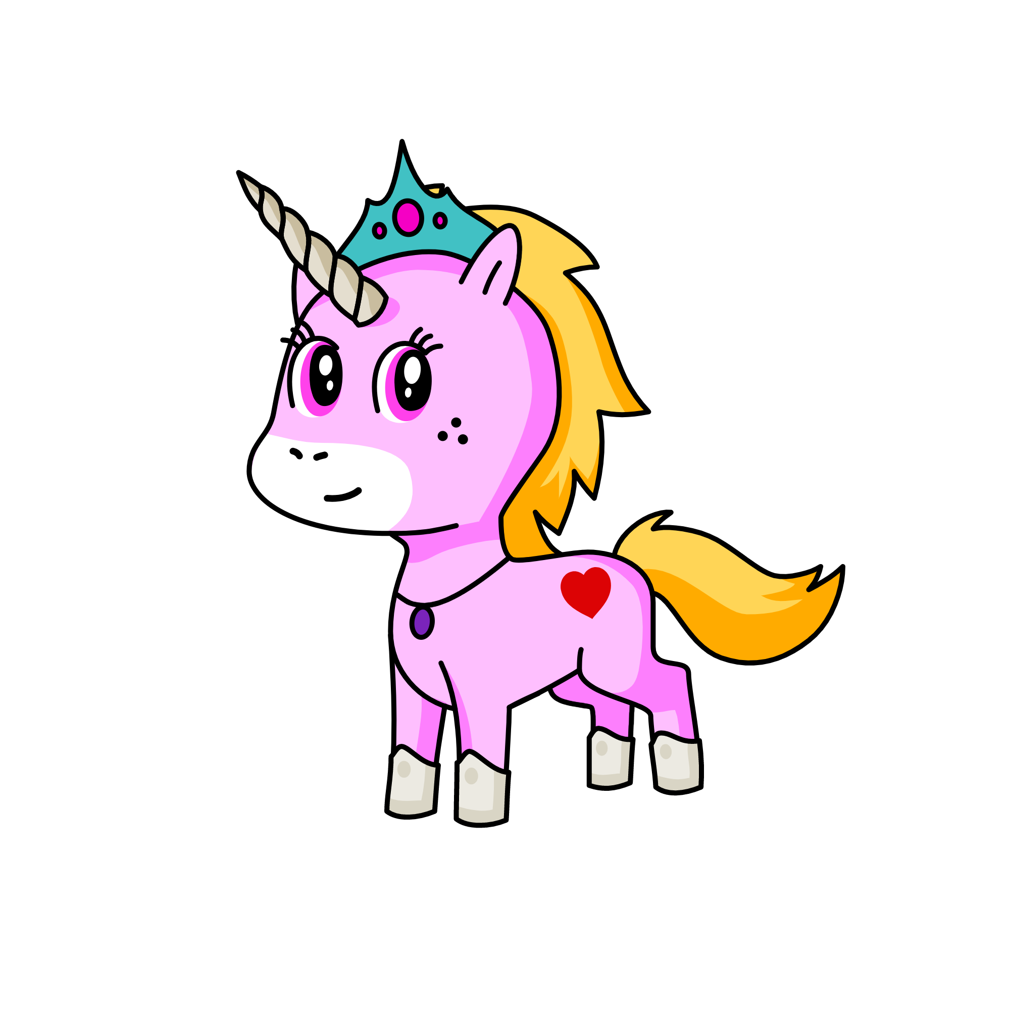 Tulip, the unicorn