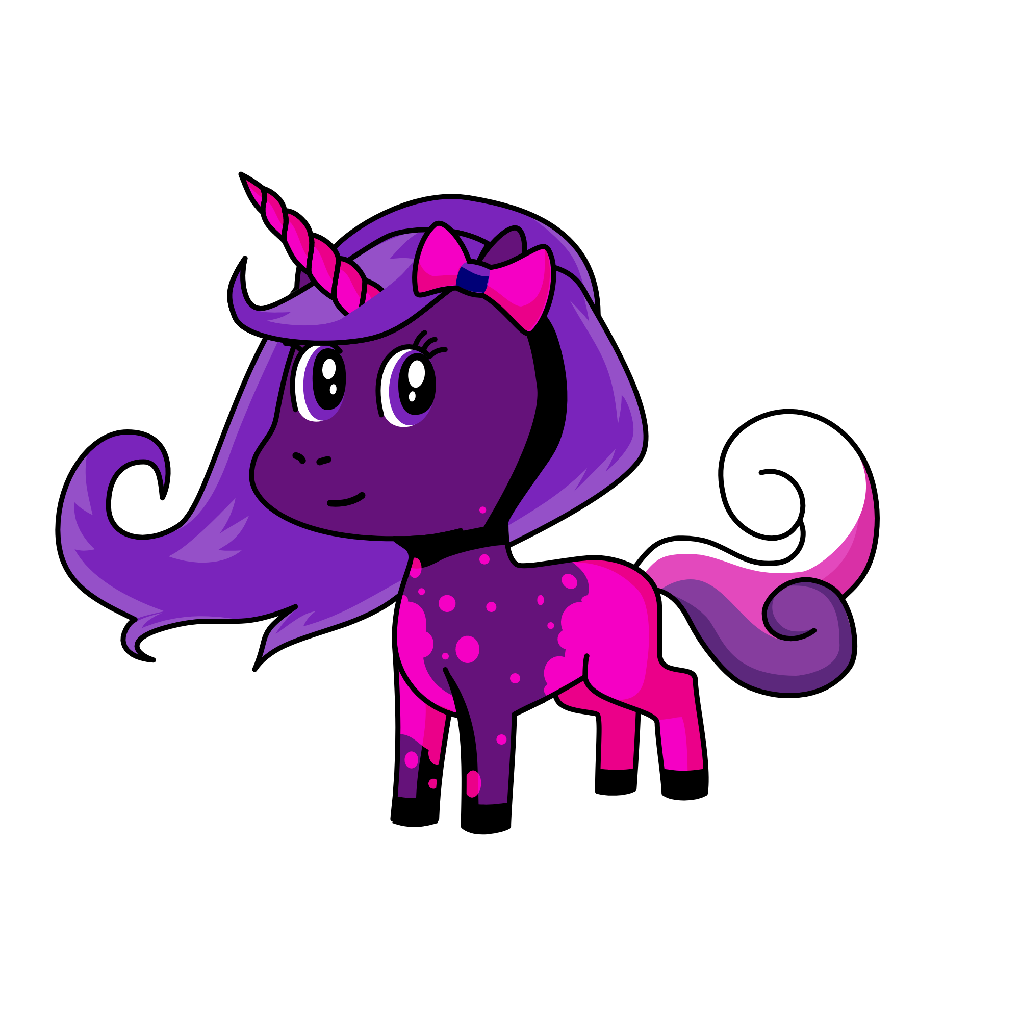 candy, the unicorn