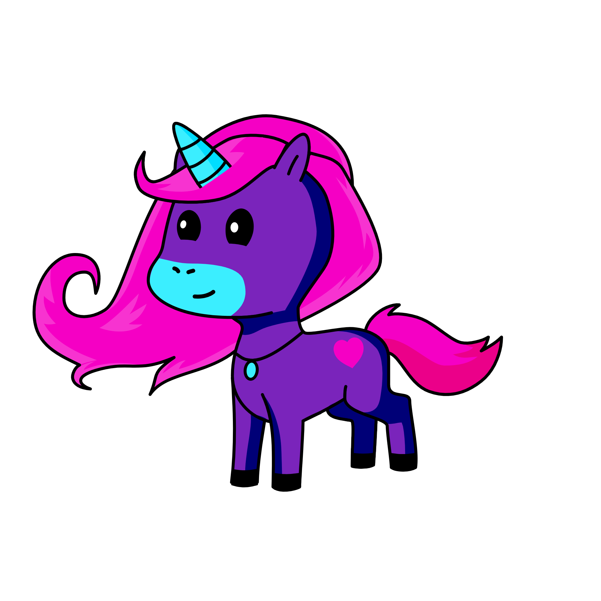 A.J, the unicorn