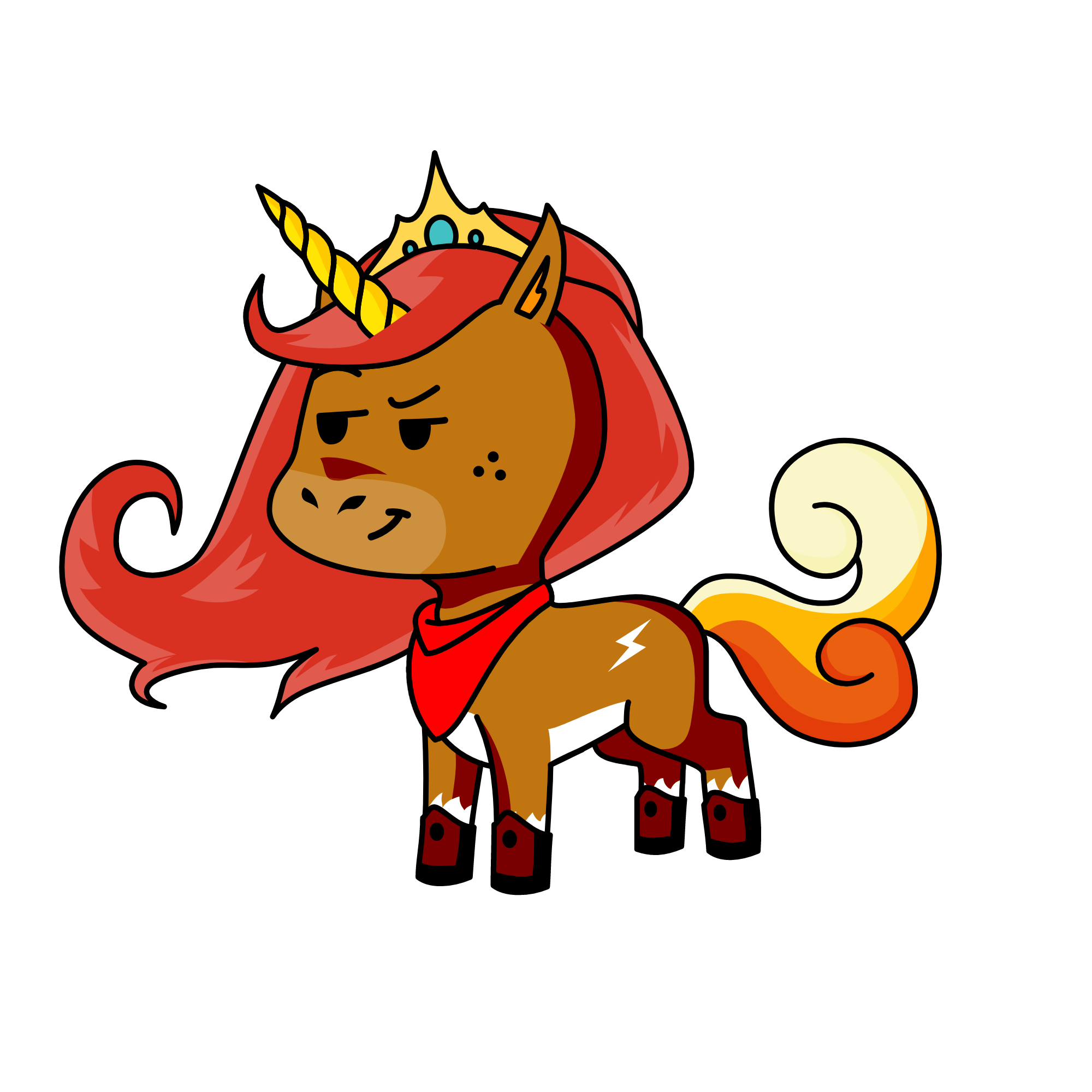 Ash, the unicorn