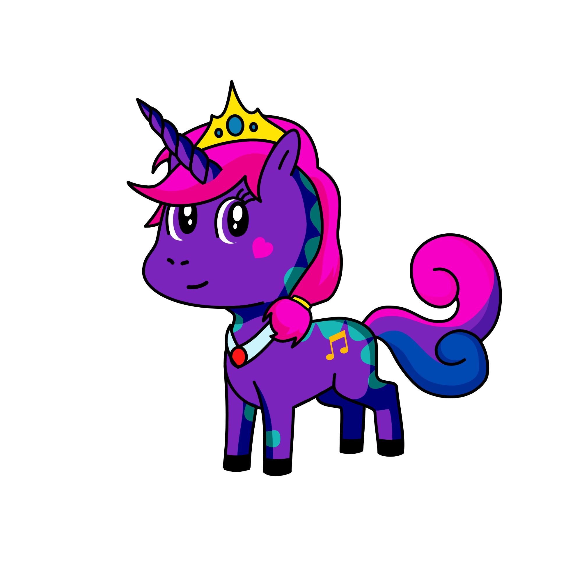 maple, the unicorn