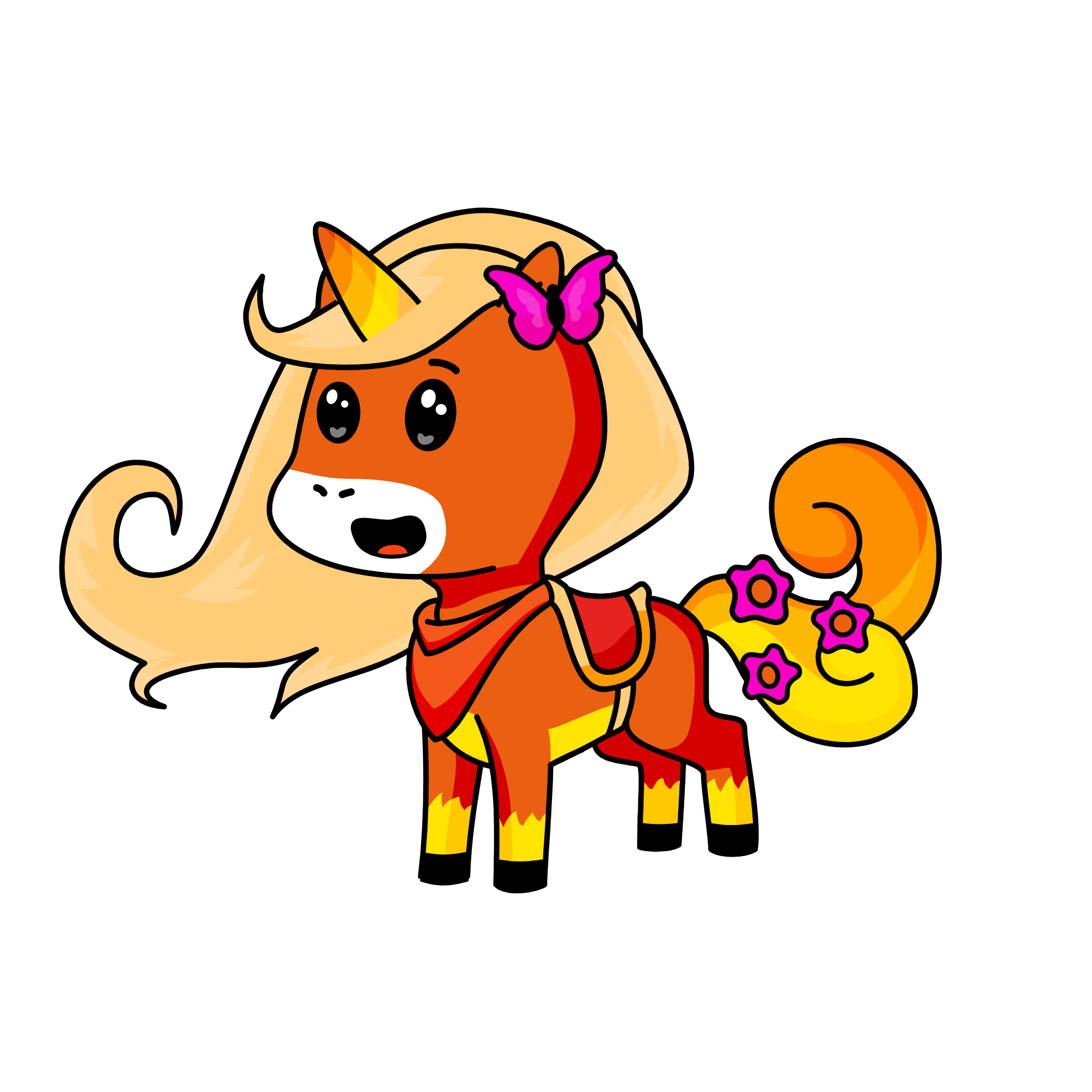 Sunny, the unicorn