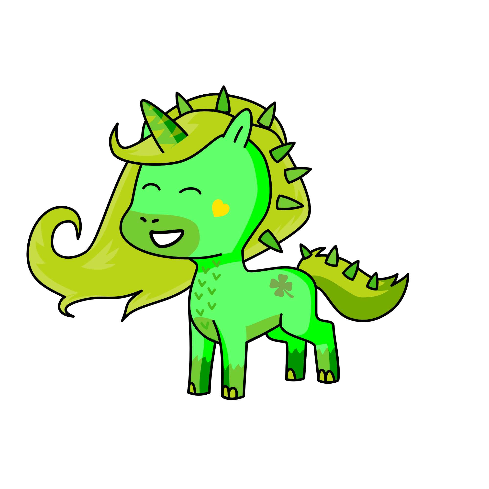 Dinocorn, the unicorn