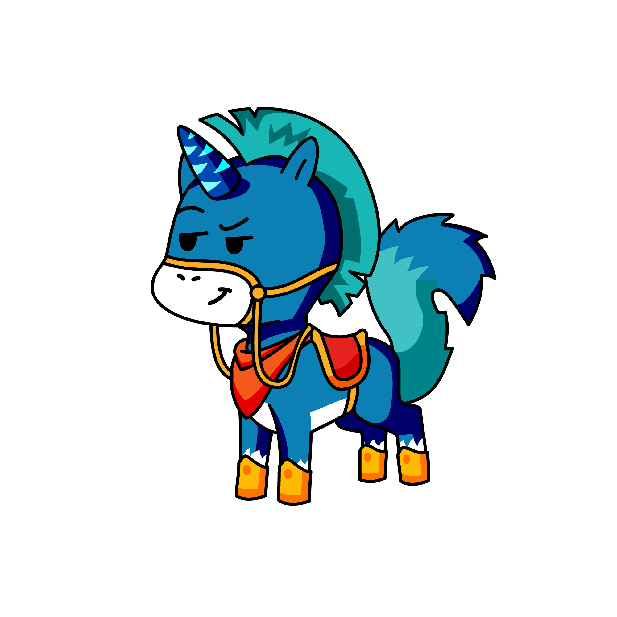 Rocky, the unicorn